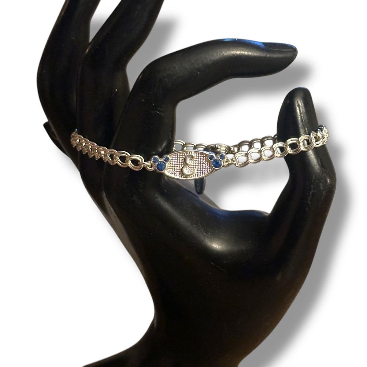 Disney Disney initial letter E chain bracelet Size ONE SIZE - 2 Thumbnail