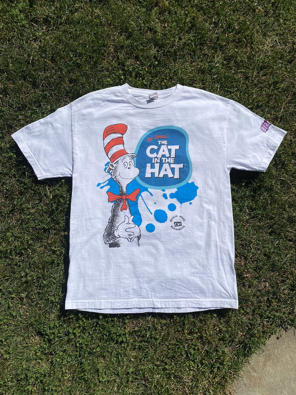 Vintage VINTAGE Dr. Seuss ‘Cat In The Hat’ Movie Tee Size US L / EU 52-54 / 3 - 1 Thumbnail