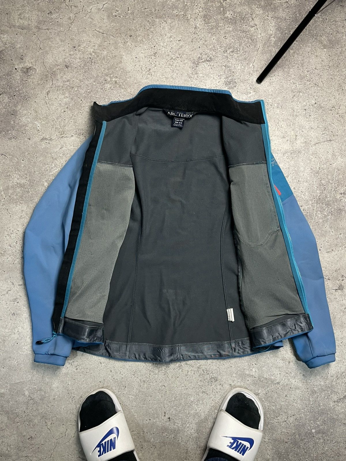 Arc'teryx Vintage Faded Arcteryx Soft Shell Jacket 2000s Fleece Size US S / EU 44-46 / 1 - 6 Thumbnail