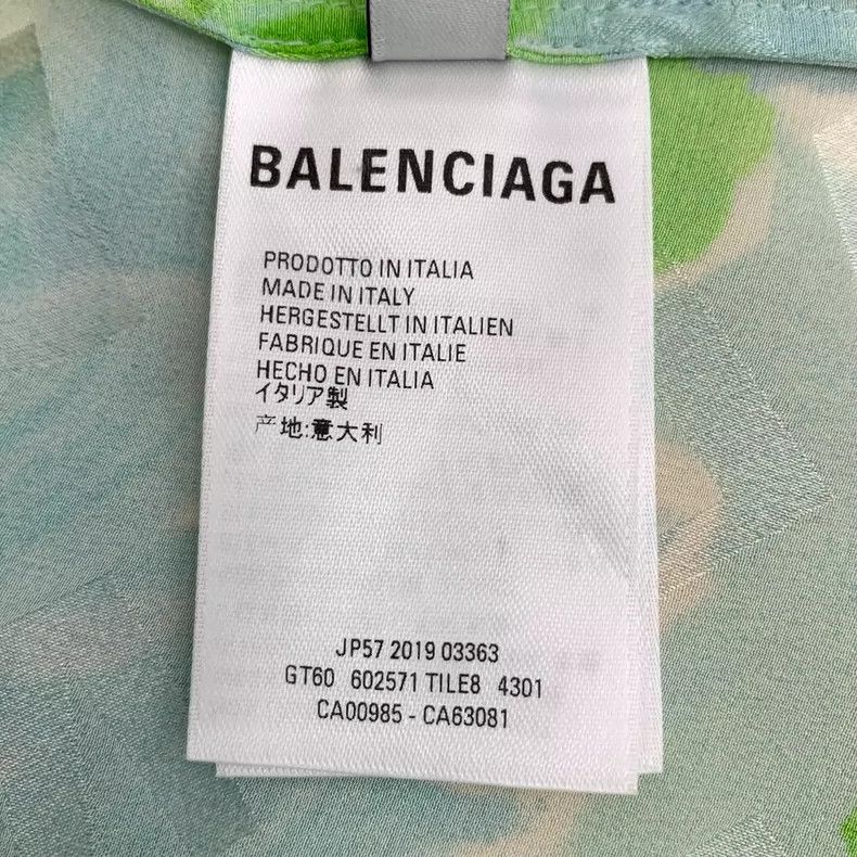 Balenciaga Balenciaga size 36 Short Sleeve Shirt with Color-block Let Size XS / US 0-2 / IT 36-38 - 7 Thumbnail
