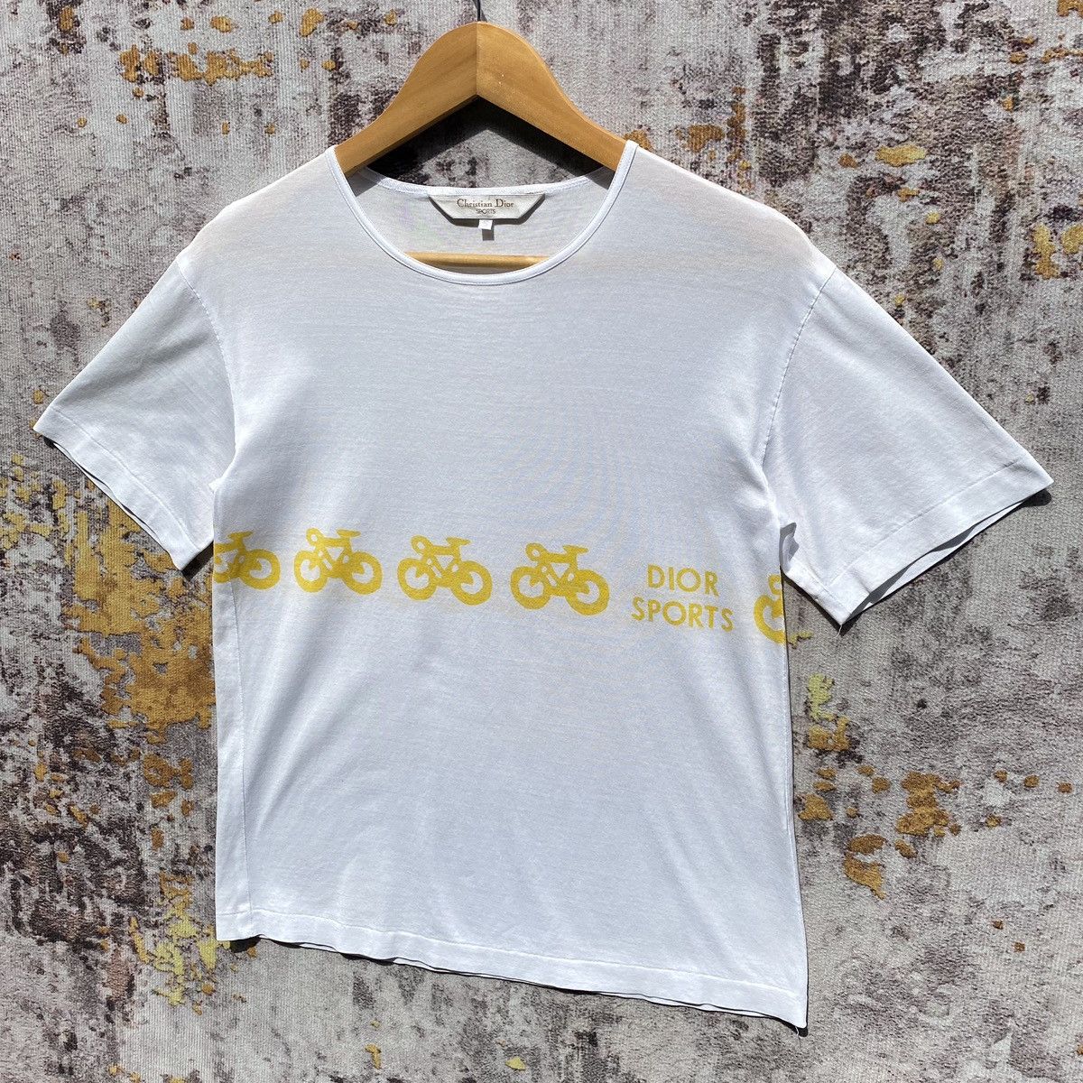 Christian Dior Monsieur Vintage 90s Christian Dior Sports Cycling Tee Christian Dior Size US S / EU 44-46 / 1 - 3 Thumbnail