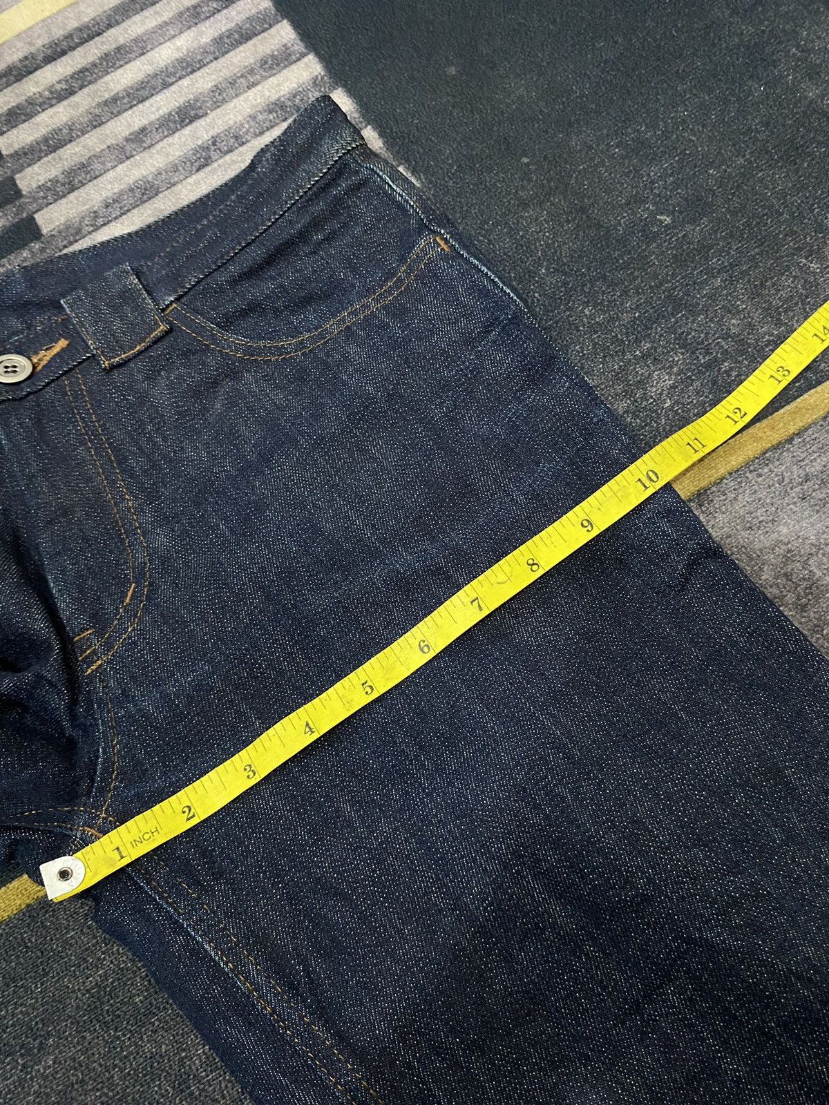 Comme des Garcons Y2k COMME DES GARCONS 2/3 DENIM PANTS Size 30" / US 8 / IT 44 - 11 Thumbnail