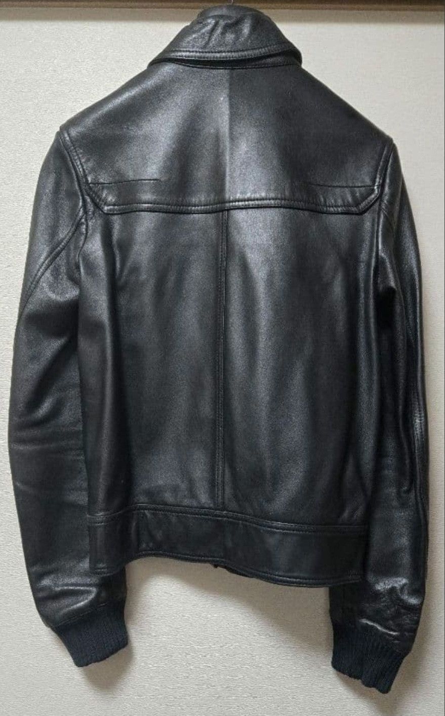 Dior Deadstock Dior Homme 07SS 4-Pocket Leather Jacket 44 Hedi Size US S / EU 44-46 / 1 - 3 Thumbnail