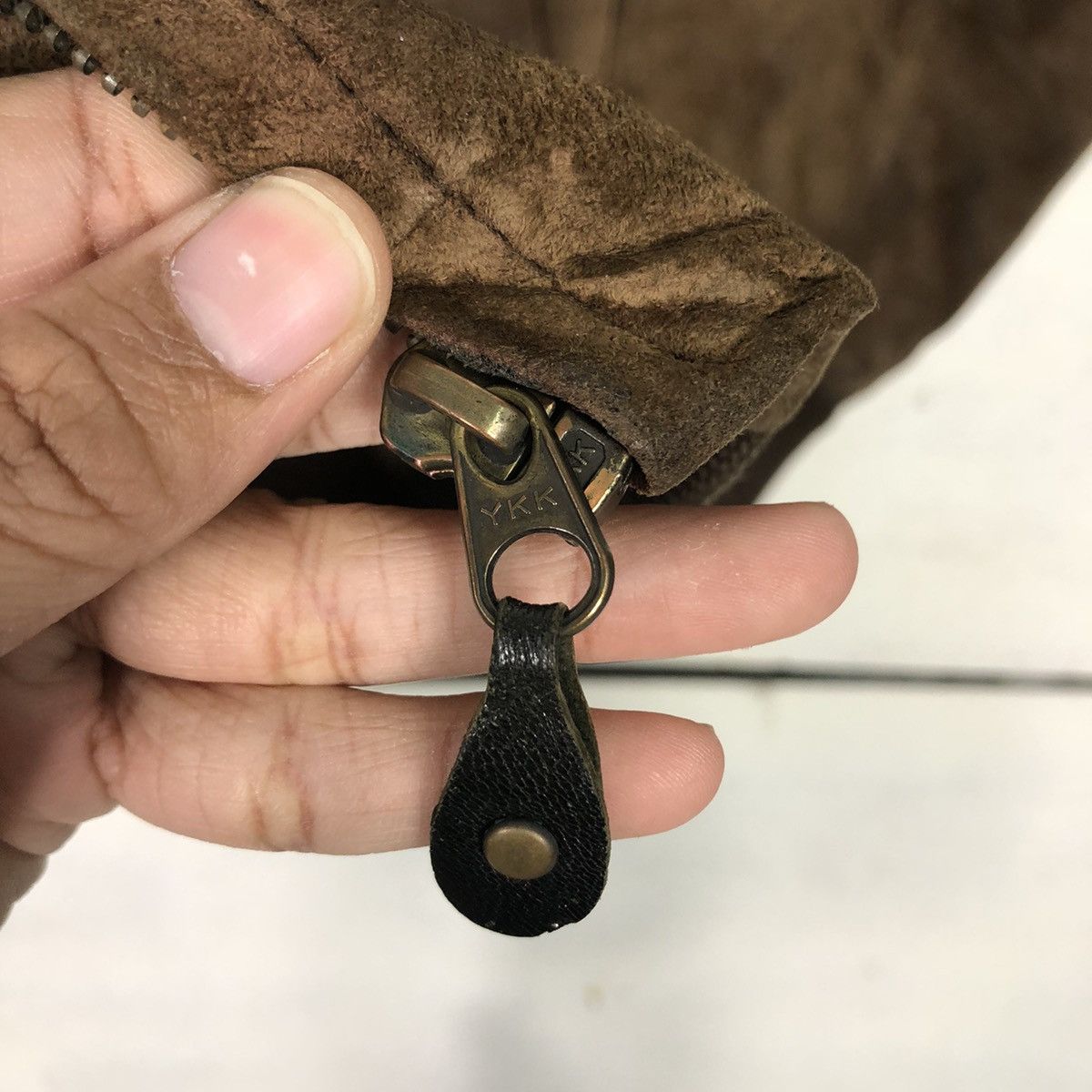 Japanese Brand 📌Vintage Leather Jacket Atelier Sab For Men Issey Miyake Size US M / EU 48-50 / 2 - 17 Thumbnail