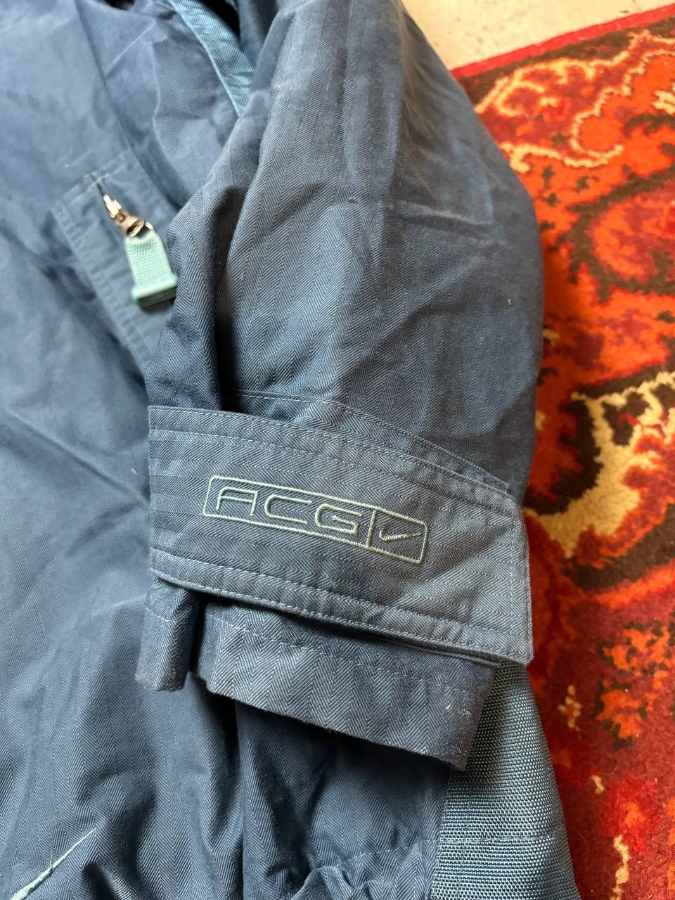 Nike ACG × Vintage Vintage Y2K Nike ACG Lab Windbreaker Swoosh Logo Jacket Size US XL / EU 56 / 4 - 4 Thumbnail