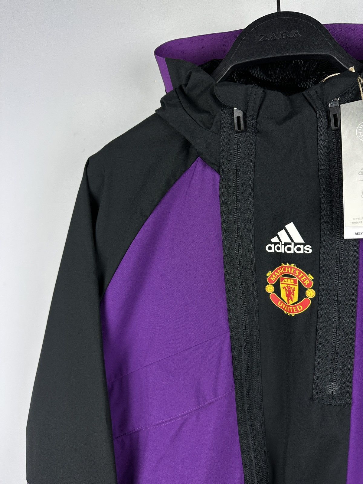 Adidas NEW🏷️ Manchester United Training Soccer Jacket Size US XS / EU 42 / 0 - 2 Thumbnail