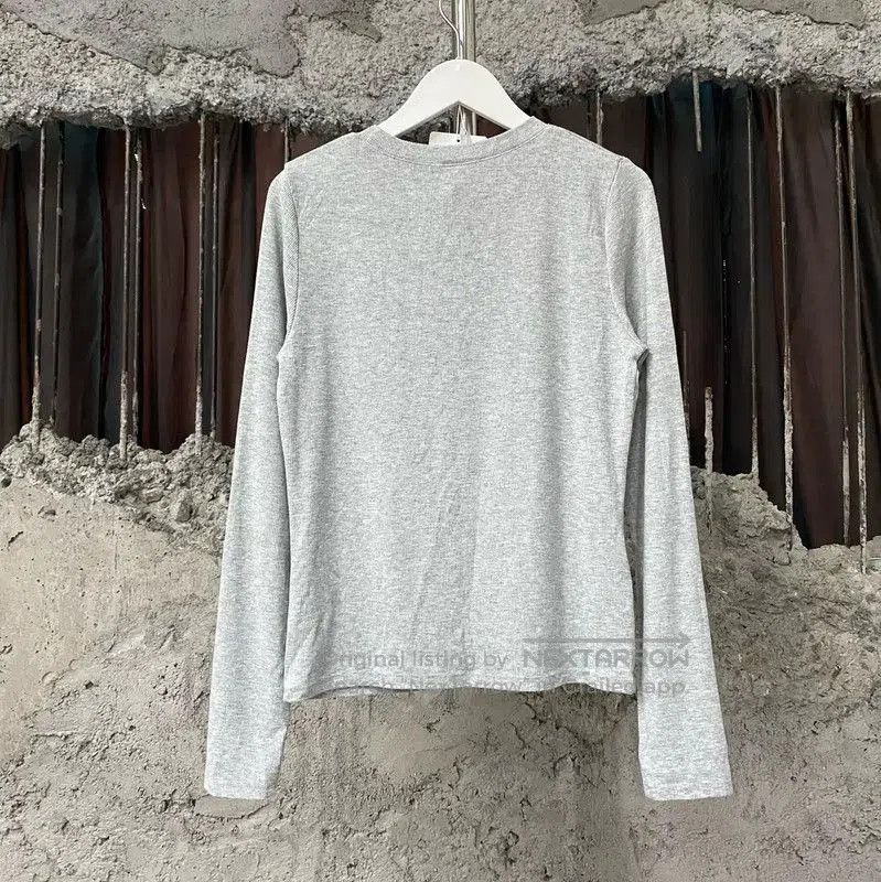 Chrome Hearts Chrome Hearts Gray Long Sleeve Cropped T-shirt . Size M / US 6-8 / IT 42-44 - 2 Thumbnail