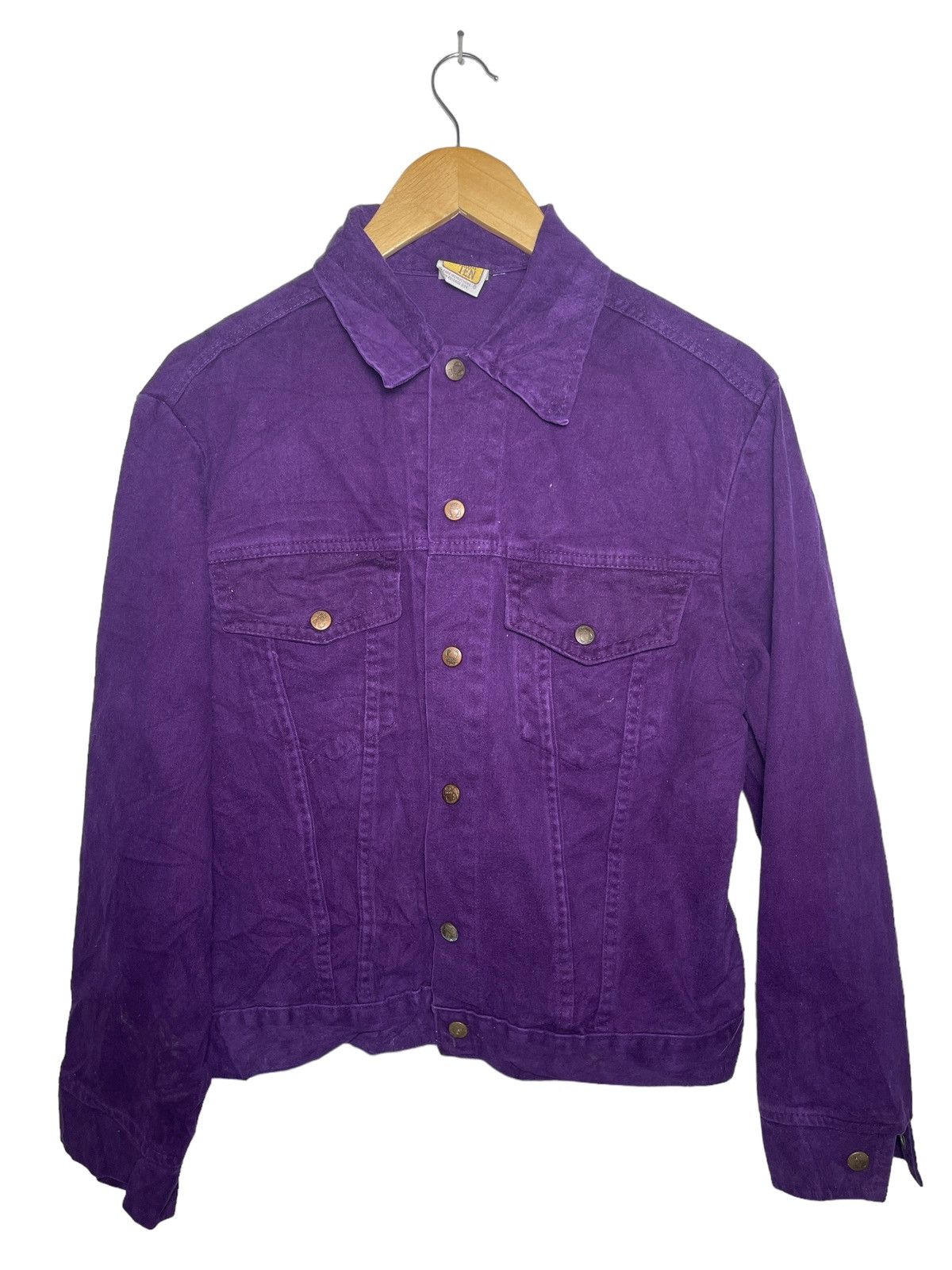 Vintage Hang ten trucker button jacket