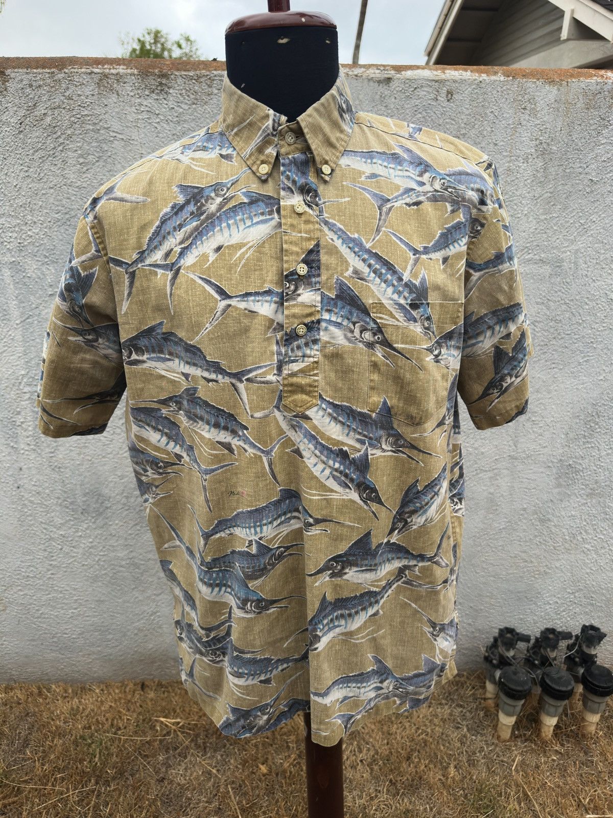 Reyn Spooner Reyn Spooner Gyotaku Naoki Marlin Classic Hawaiian Men's M Size US M / EU 48-50 / 2 - 1 Thumbnail