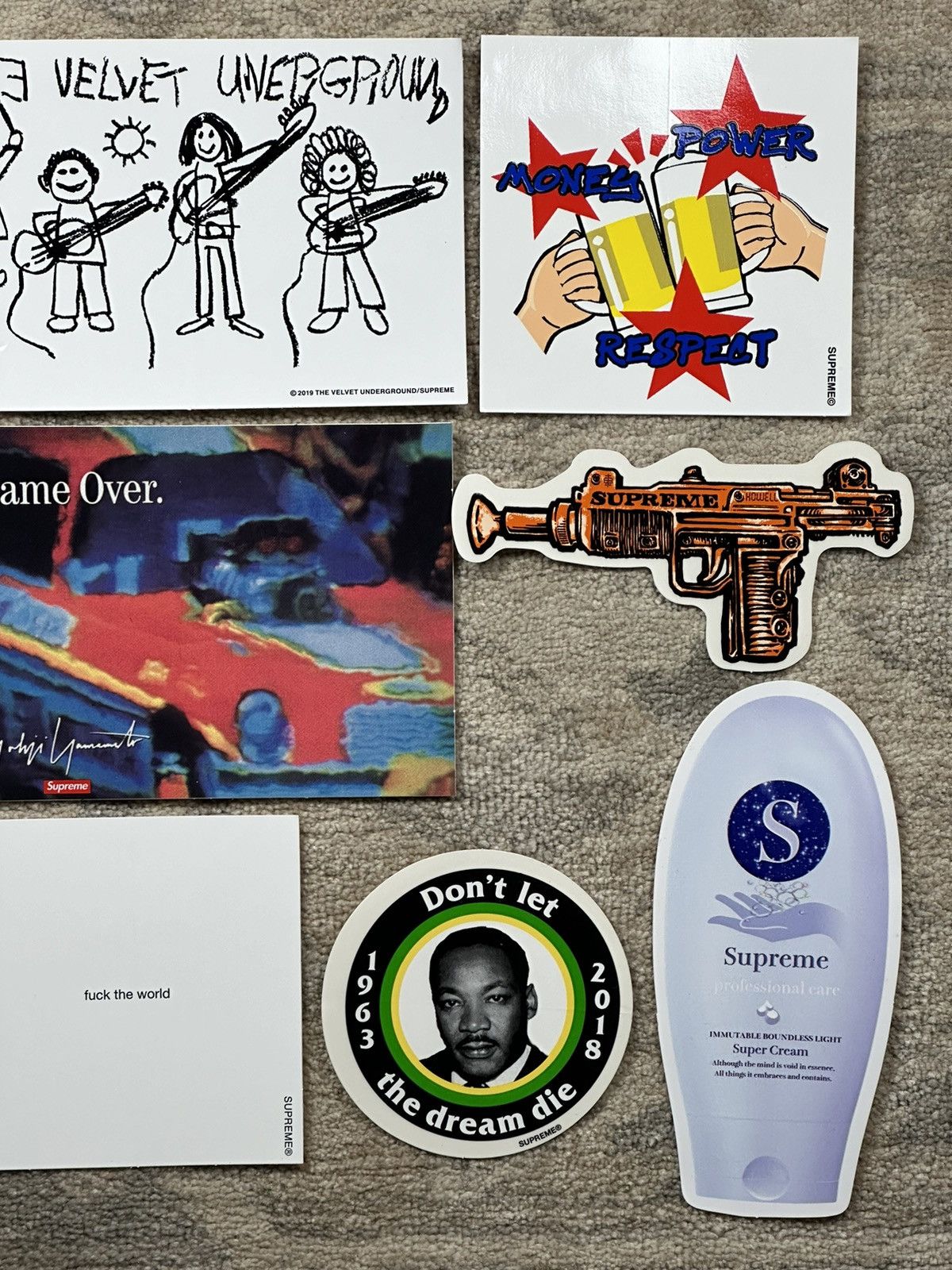 Supreme 10x Supreme Stickers Lot Size ONE SIZE - 3 Thumbnail
