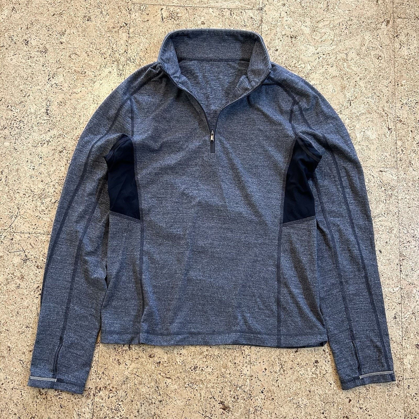 Lululemon Velocity Core Half Zip Athletic Performance Pullover Jacket Size US M / EU 48-50 / 2 - 1 Thumbnail