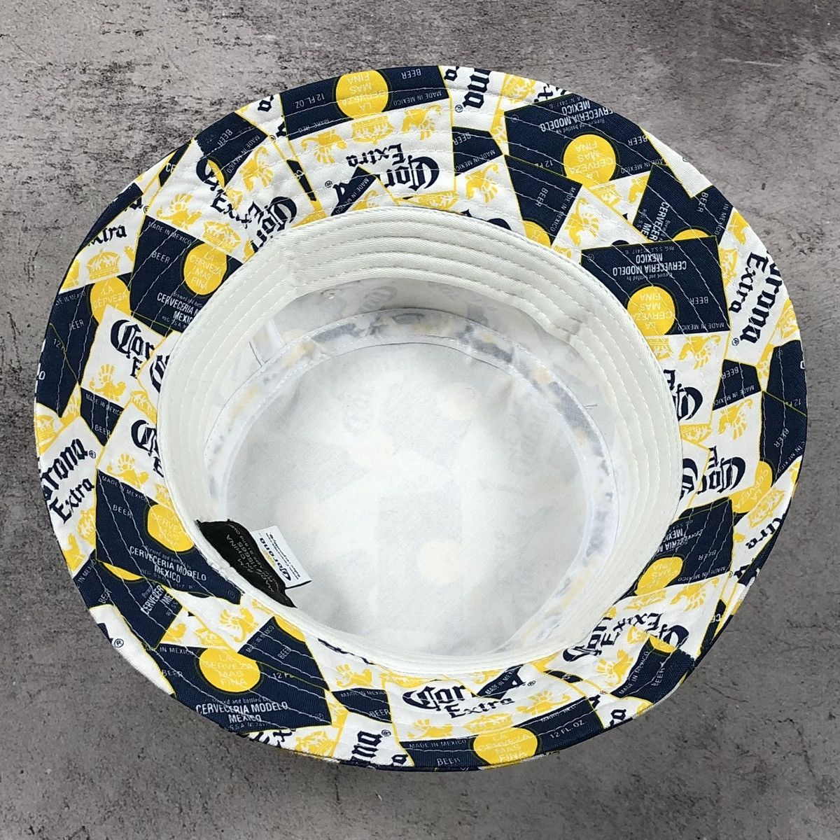 Vintage Y2K Corona Extra Beer AOP All Over Print Summer Bucket Hat Size ONE SIZE - 6 Thumbnail