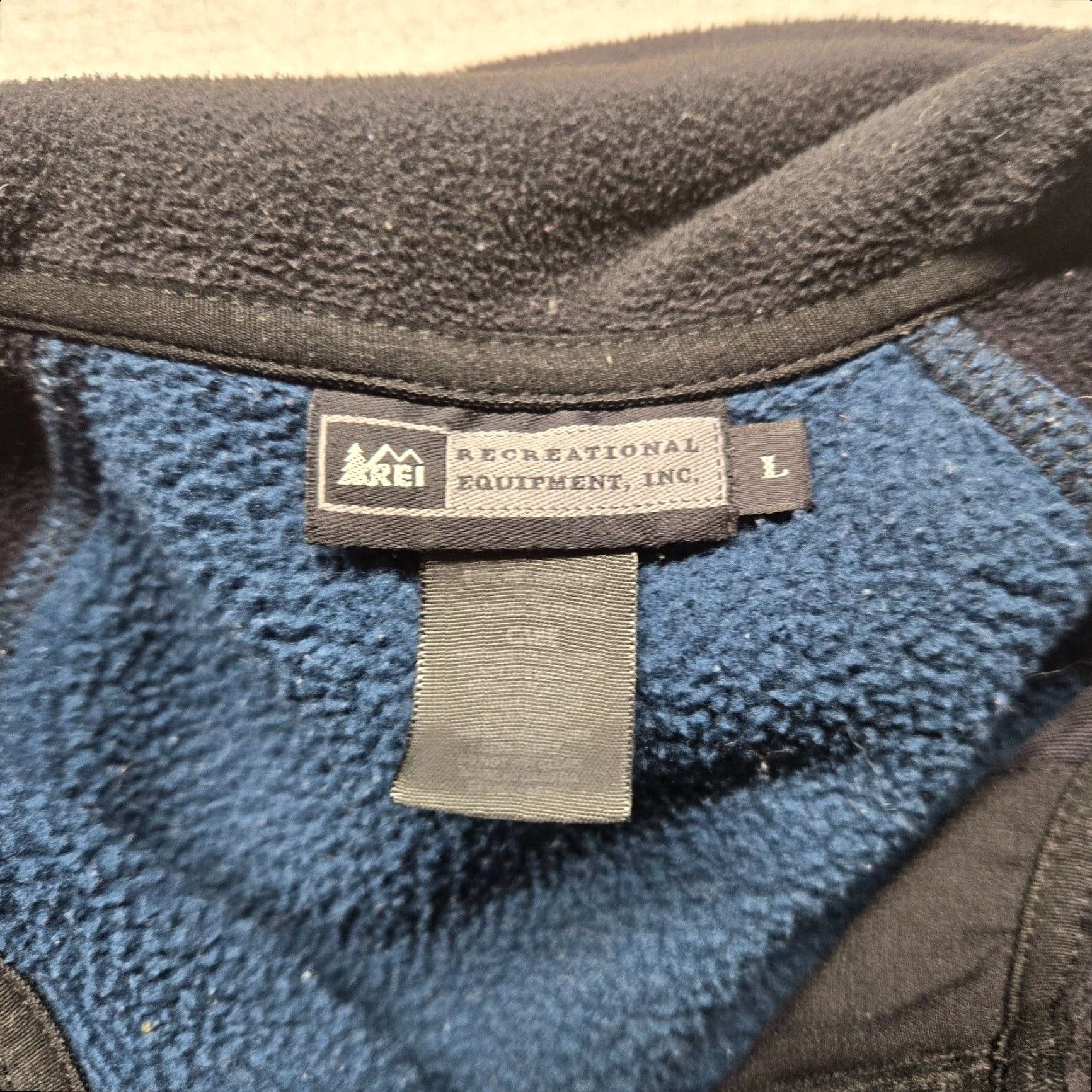 Vintage REI Full Zip Fleece Sweater Adult Men's Blue Large Size US L / EU 52-54 / 3 - 5 Thumbnail