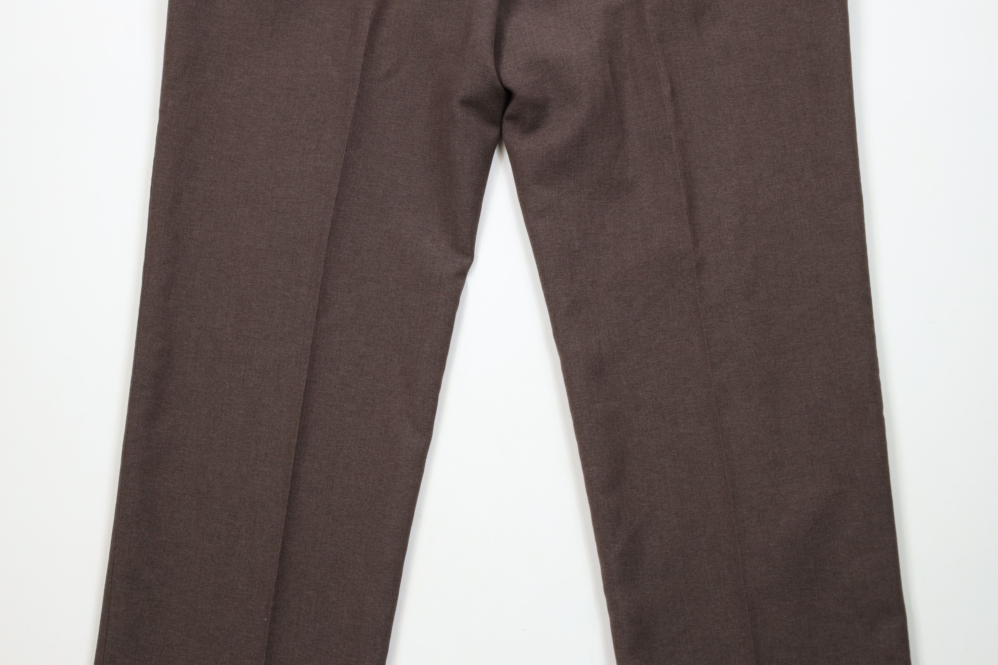 Vintage Vintage 70s Streetwear Flared Wide Leg Chino Pants Brown USA Size US 42 / EU 58 - 11 Thumbnail