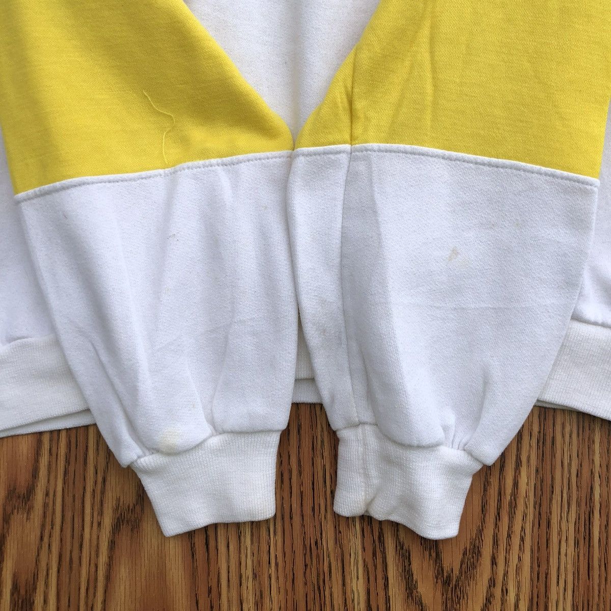 Vintage Vintage 90s Triples Polo Sweatshirt Stripe Pullover Size US XL / EU 56 / 4 - 6 Thumbnail
