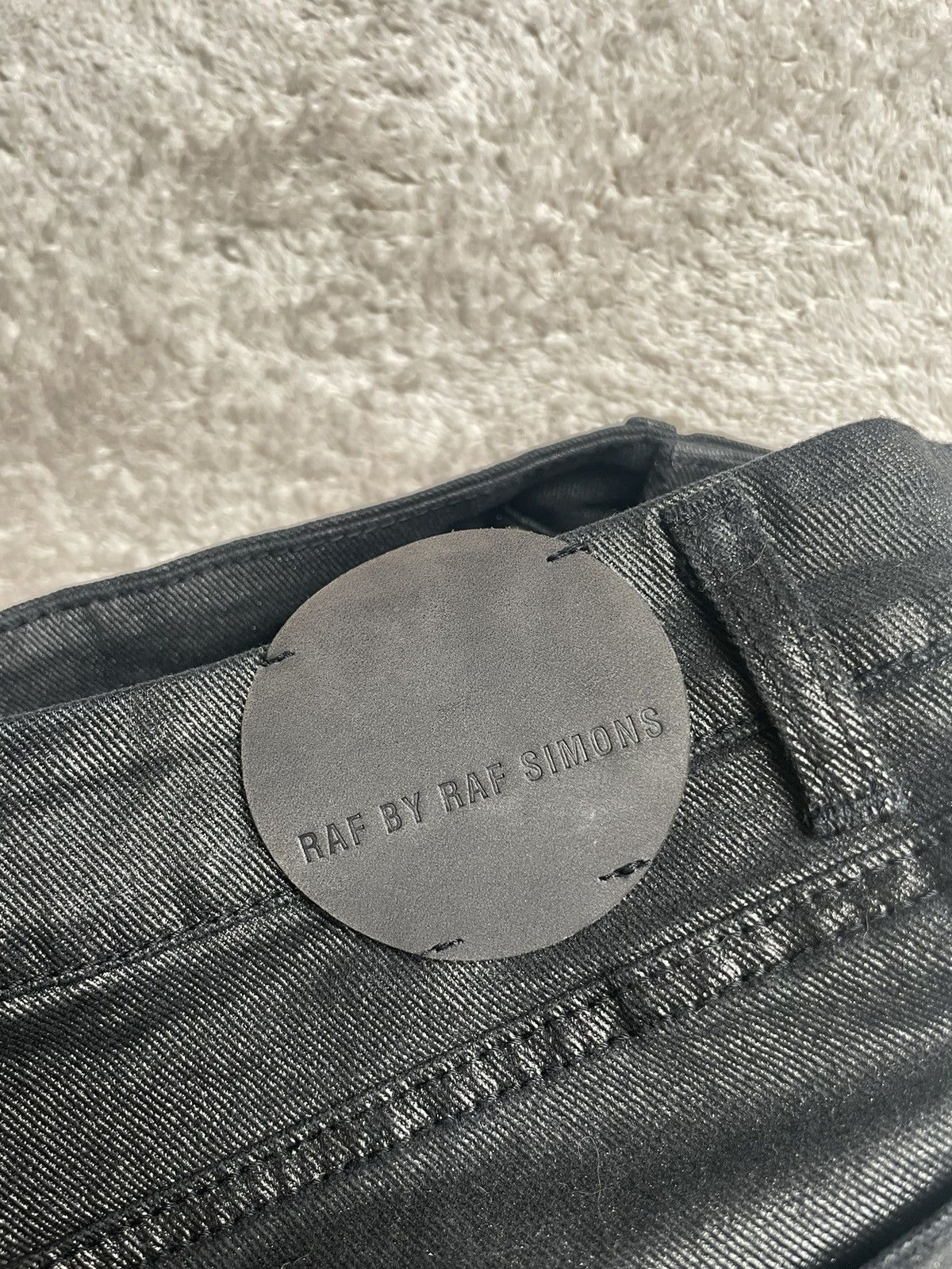 Raf by Raf Simons RAF by Raf simons shiny coated jeans Size US 30 / EU 46 - 7 Thumbnail