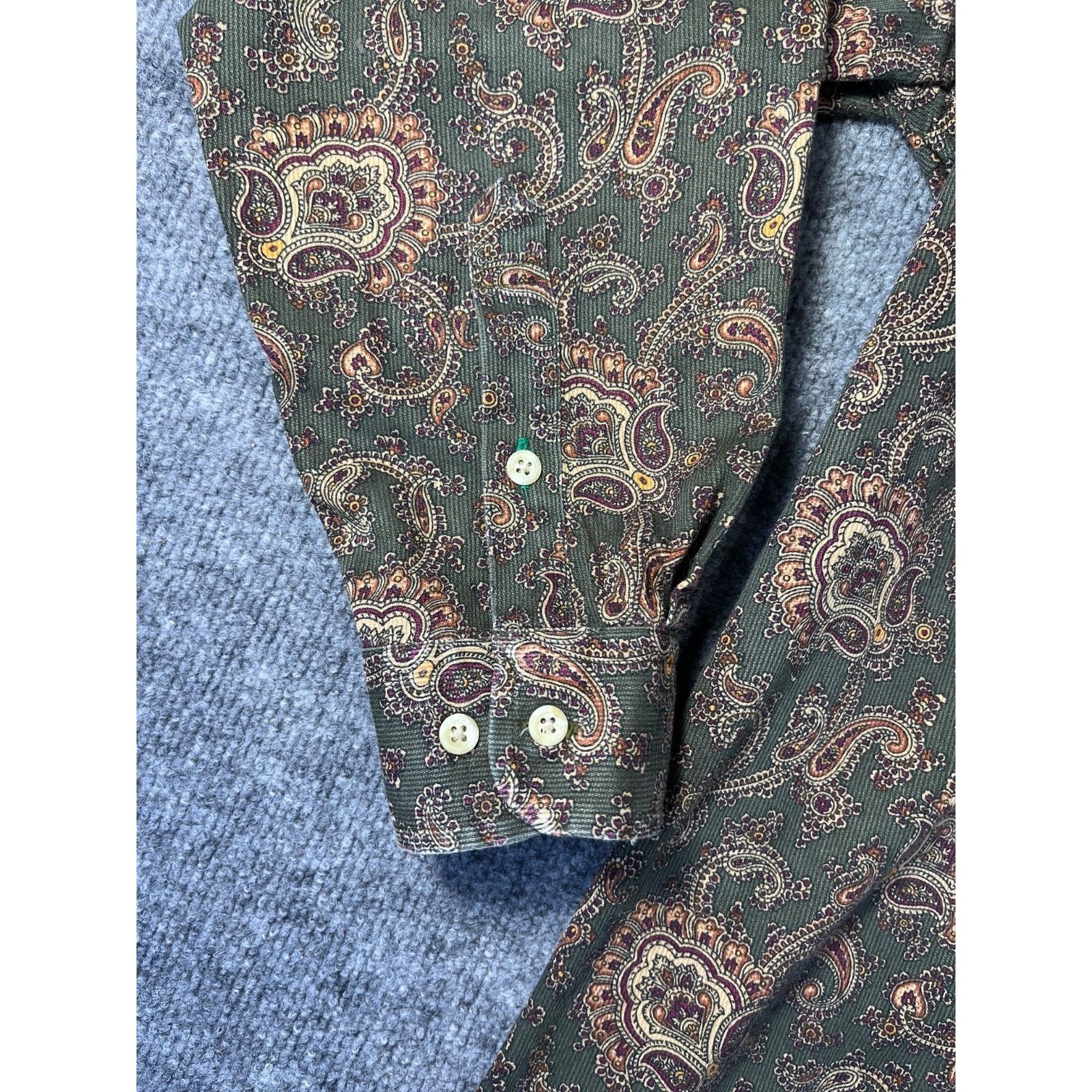Tommy Hilfiger Tommy Hilfiger Shirt Mens M Paisley Button Long Sleeve 90s Size US M / EU 48-50 / 2 - 6 Thumbnail