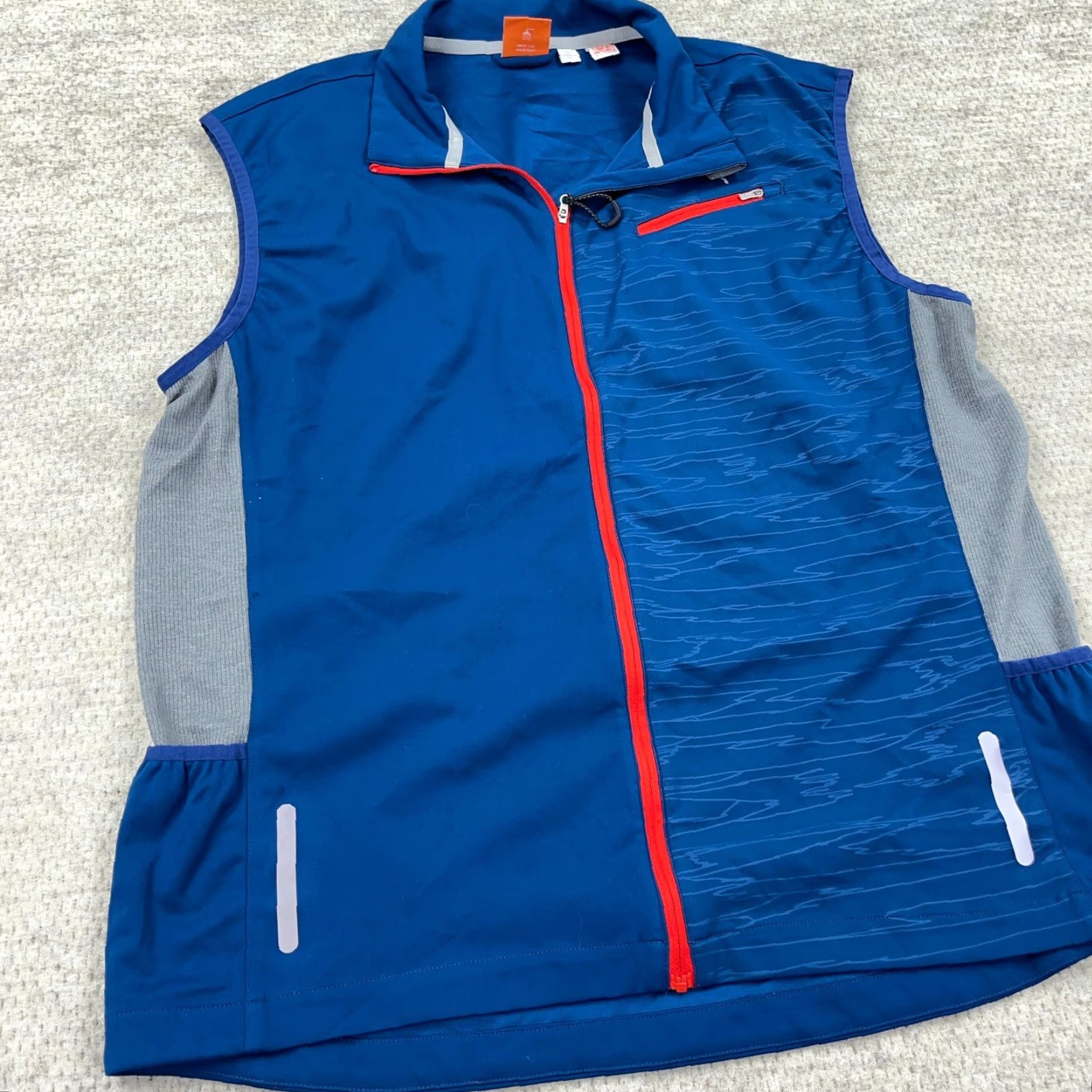 Puma PUMA Golf Jacket Windbreaker Zip Vest Men XL Royal Blue Full Zip Windbreaker Activewear Casual Travel Size US XL / EU 56 / 4 - 4 Thumbnail