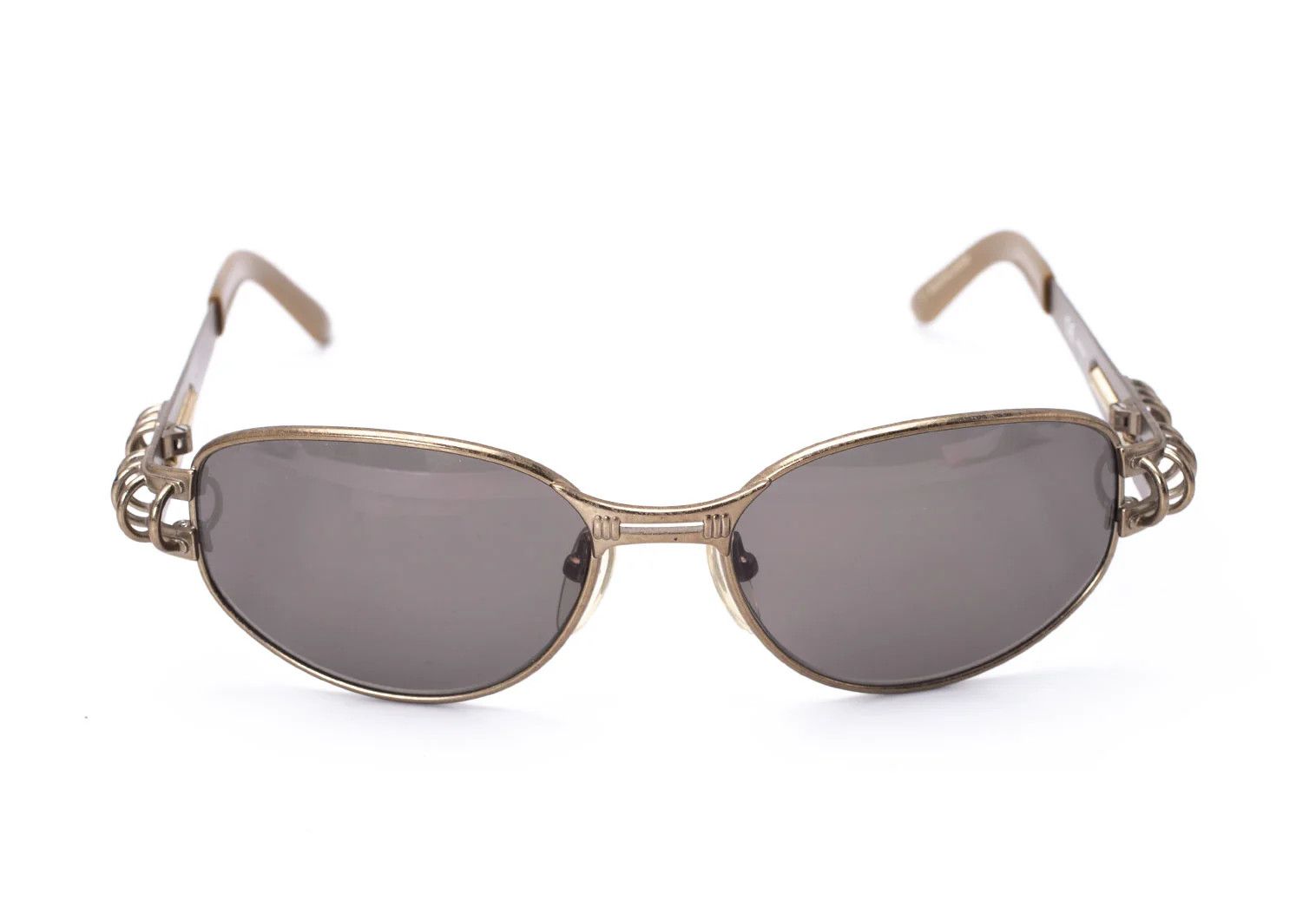 Jean Paul Gaultier Side Ring Spring Frame Sunglasses Bronze 55□17 140 Size ONE SIZE - 2 Thumbnail