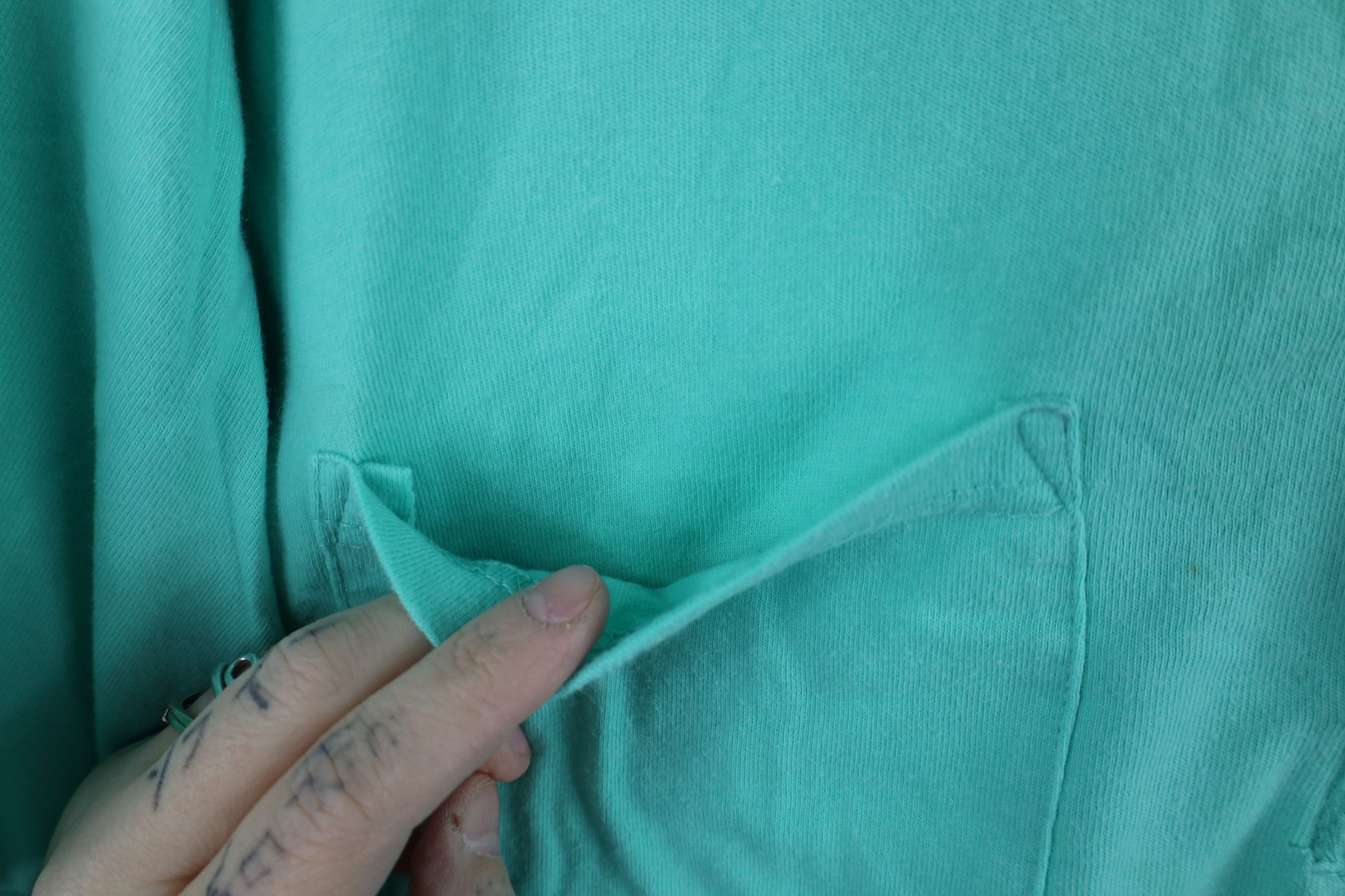 Vintage Vintage 90s Streetwear Collared Pullover Polo Shirt Teal Size US M / EU 48-50 / 2 - 5 Thumbnail