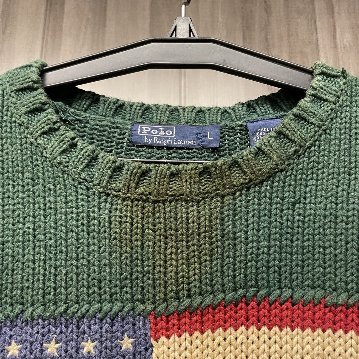 Polo Ralph Lauren Polo Ralph Lauren American Flag Sweater Size US L / EU 52-54 / 3 - 10 Thumbnail