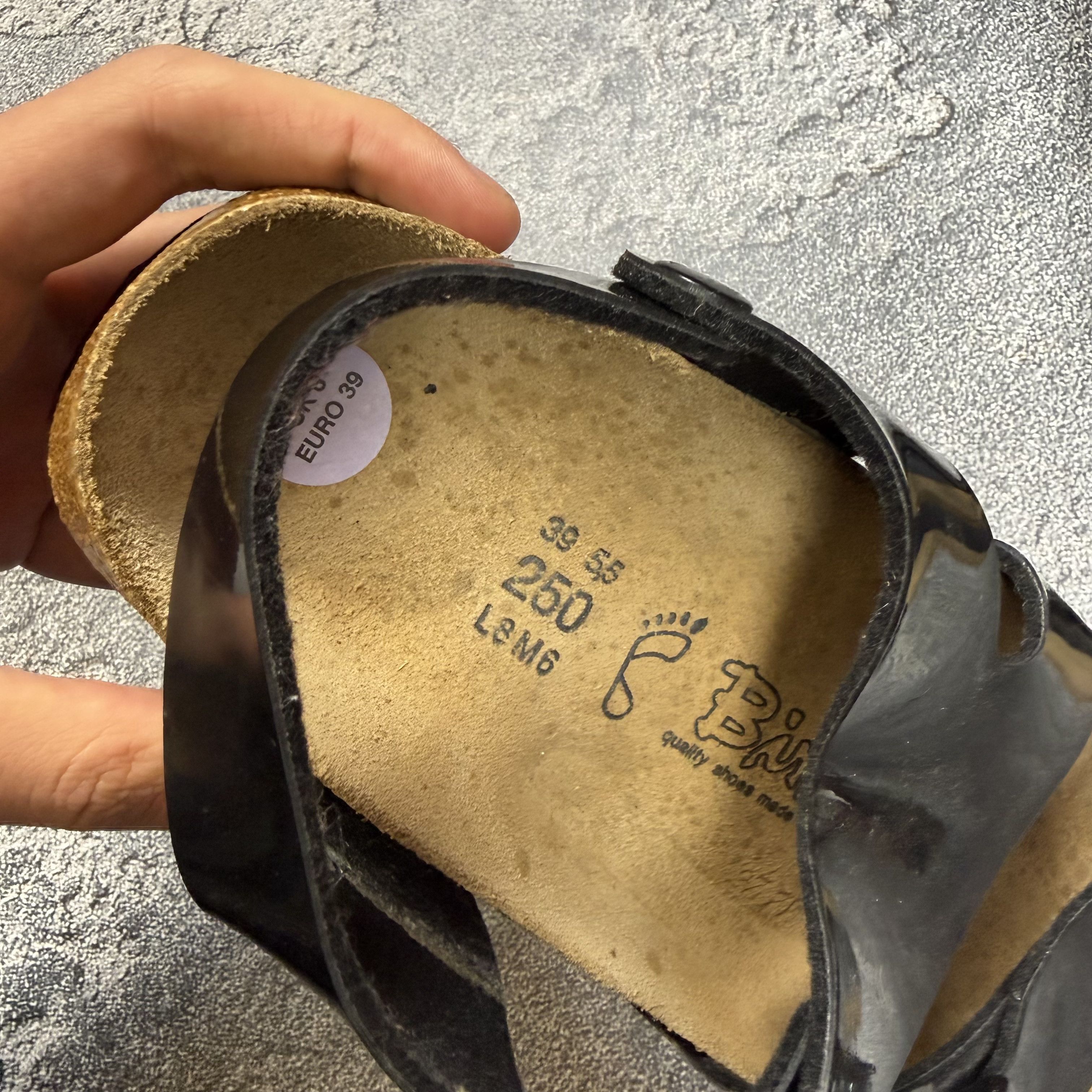 Birkenstock Vintage Berkinstock Birkis Flor Black Sandals 39 Size US 6 / IT 36 - 4 Thumbnail