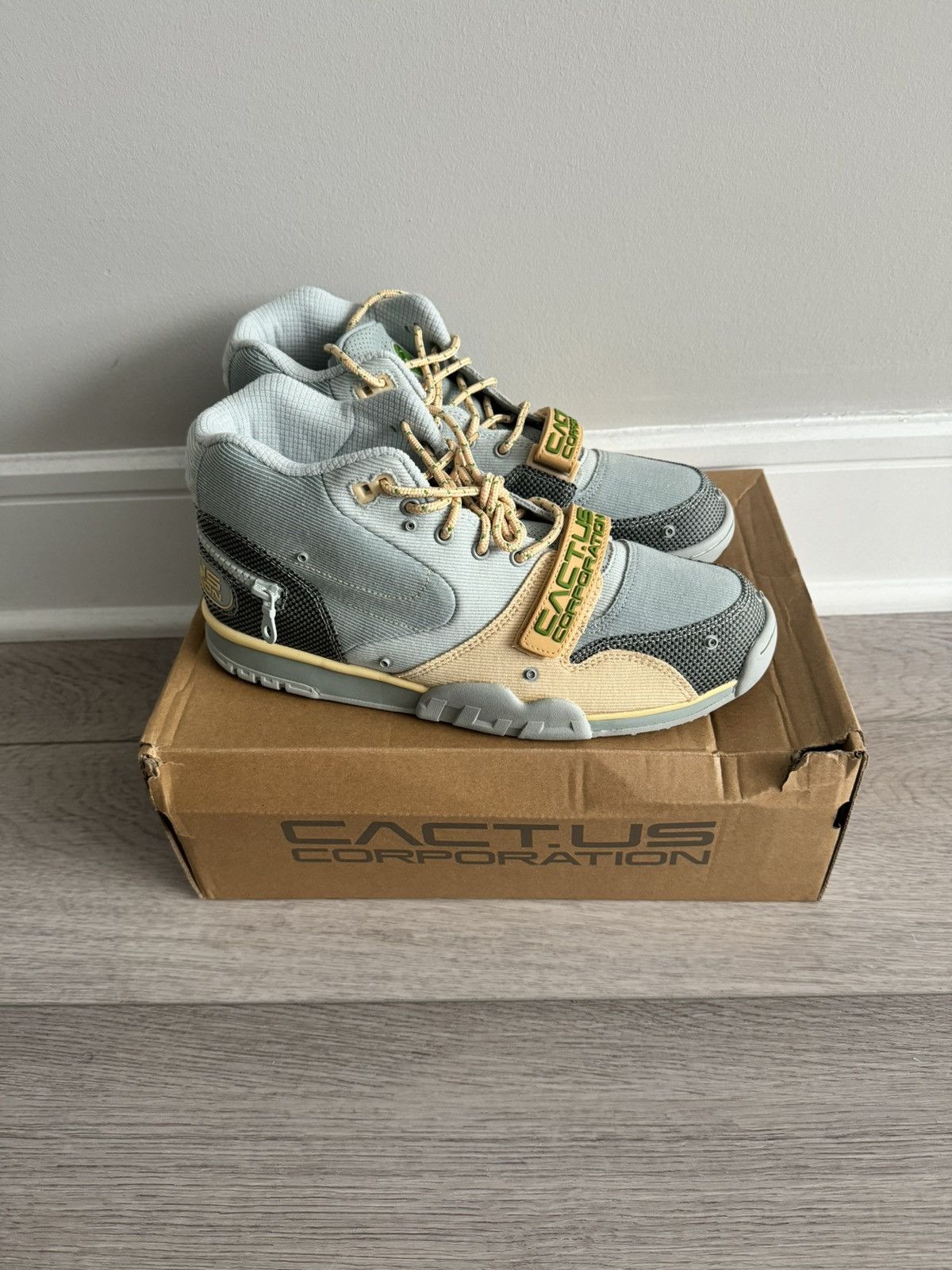 Travis Scott Nike Air Trainer 1 x Cactus Jack Size US 10 / EU 43 - 4 Thumbnail
