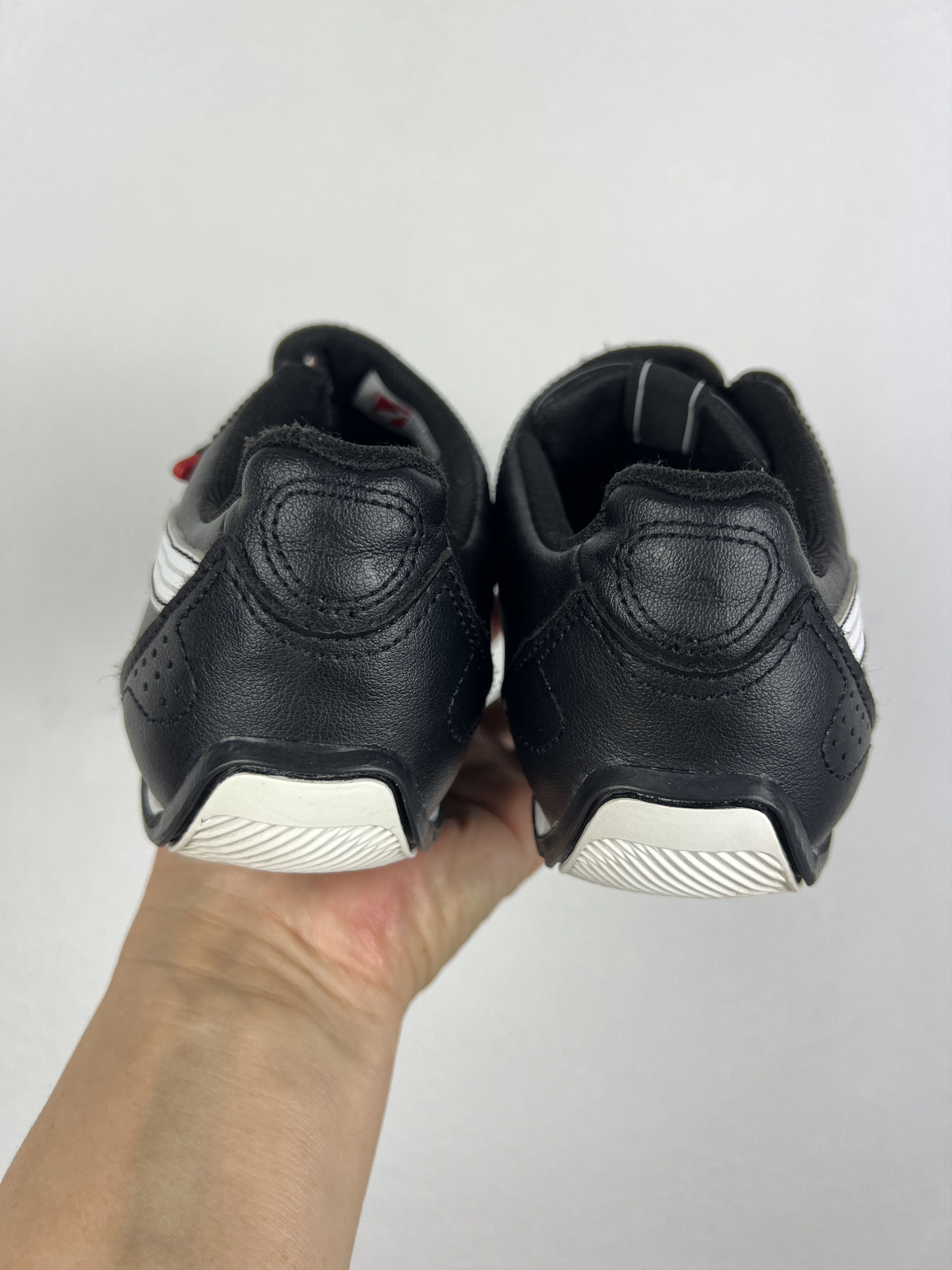 Puma Leather Black Sneakers Rare Boots Hype Y2K Mens US 7 EUR 39 Size US 7 / EU 40 - 5 Thumbnail