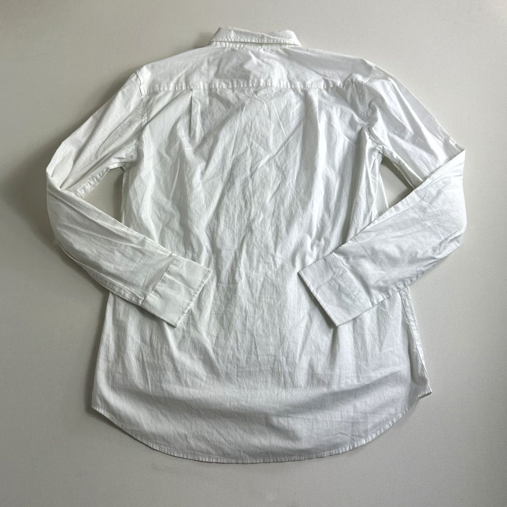 Vintage Tesla Button-Front Long Sleeve Shirt Adult Men M White Size US M / EU 48-50 / 2 - 2 Thumbnail