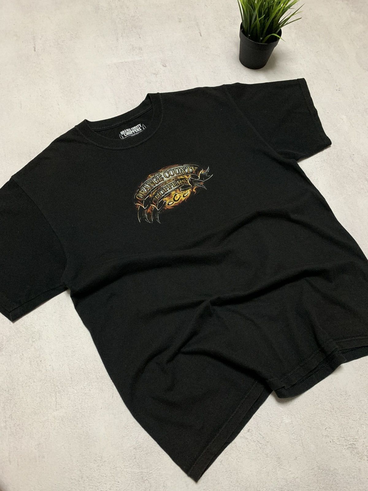 West Coast Choppers Vintage Choppers T Shirt Tee Orange Country Motorcycle 90s Size US L / EU 52-54 / 3 - 7 Thumbnail