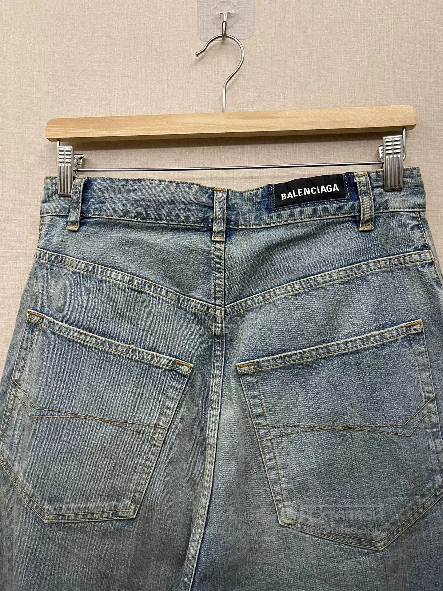 Balenciaga balenciaga baggy wide. Size 22" - 7 Thumbnail