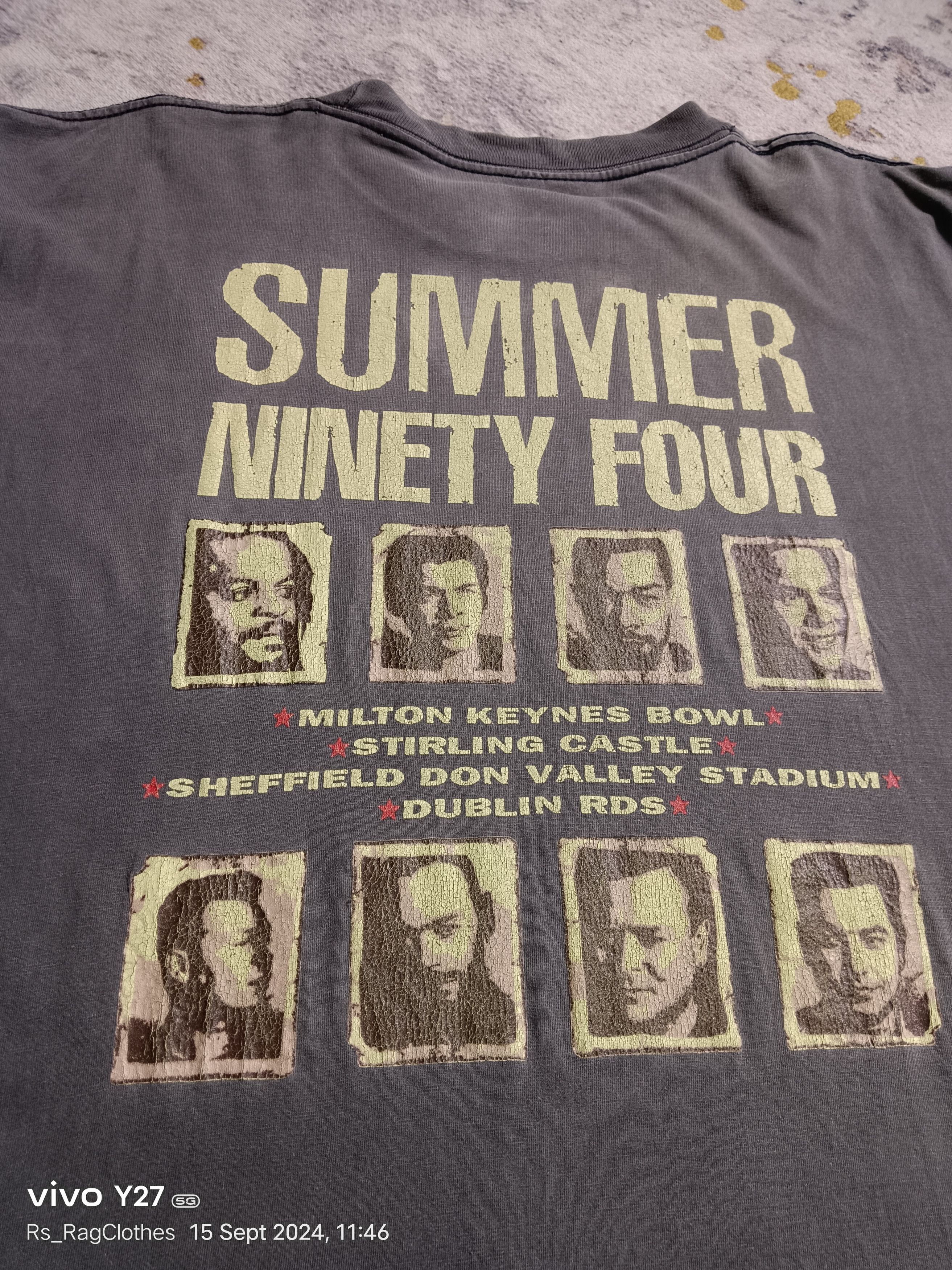 Band Tees × Vintage VINTAGE UB40 REGGAE SUMMER TOUR Size US XL / EU 56 / 4 - 5 Thumbnail