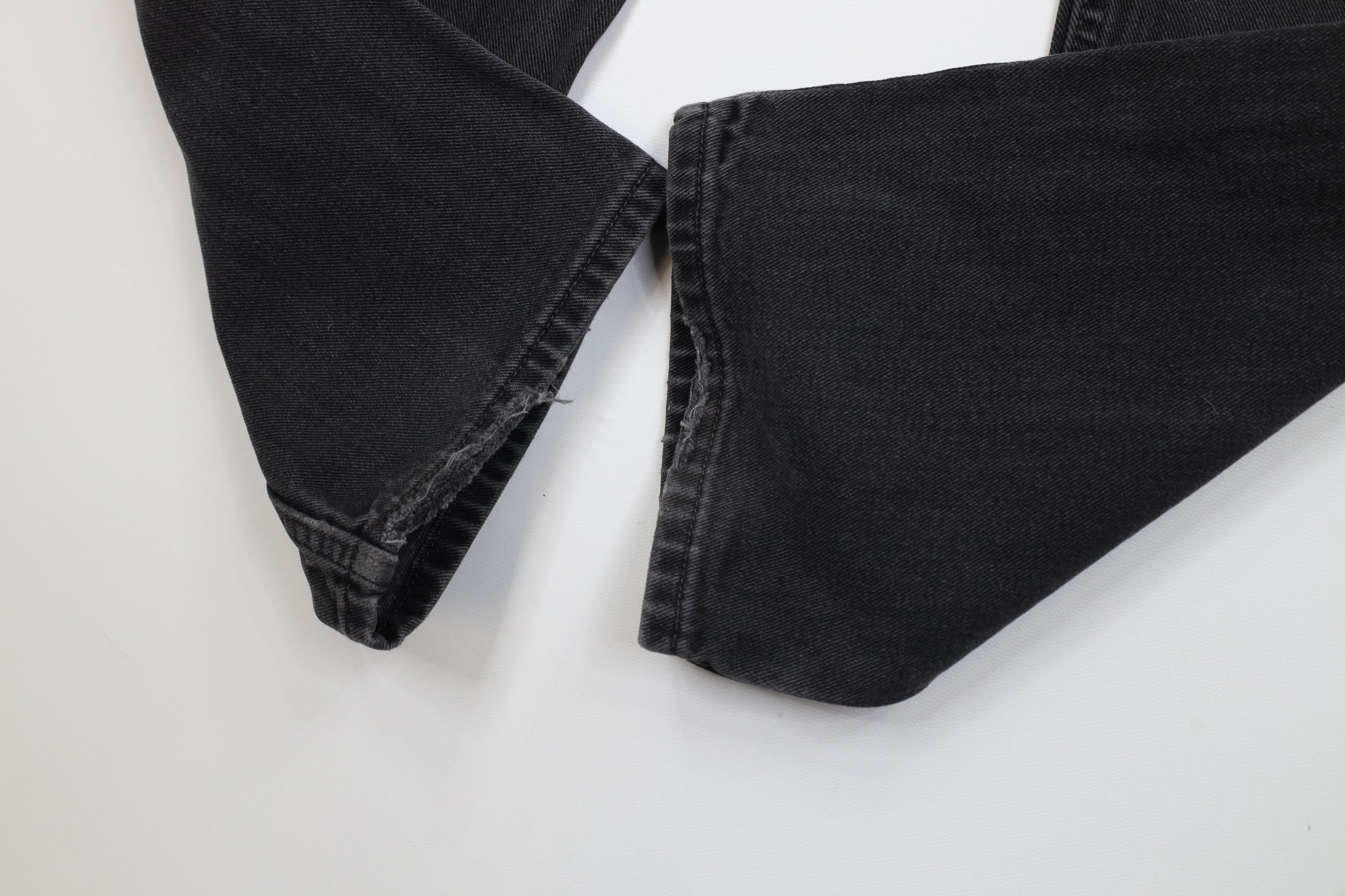 Levi's Vintage Y2K 2003 Levis 550 Relaxed Fit Denim Jeans Black Size US 36 / EU 52 - 5 Thumbnail