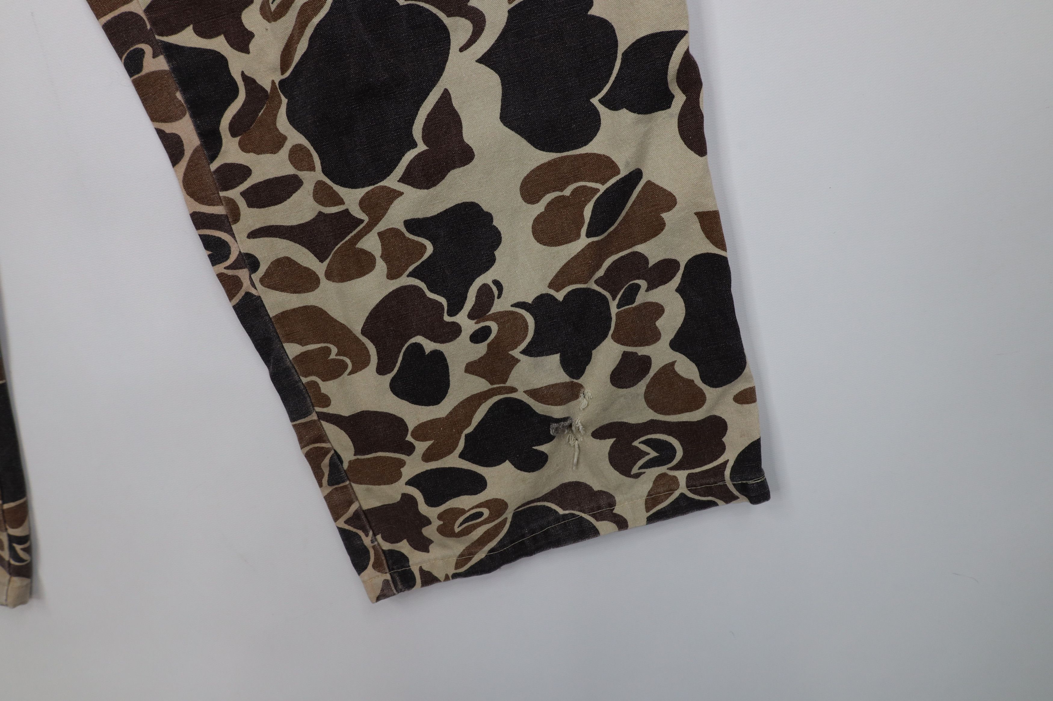 Vintage Vintage 70s 80s Streetwear Duck Camouflage Wide Leg Pants Size US 36 / EU 52 - 5 Thumbnail