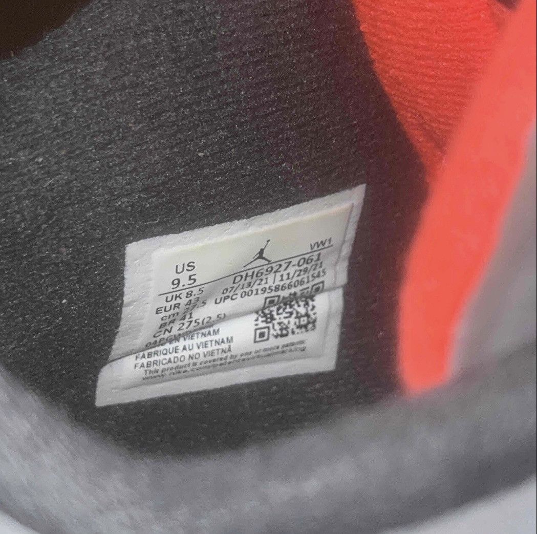 Jordan Brand Jordan 4 Retro Infrared Size US 9.5 / EU 42-43 - 8 Thumbnail