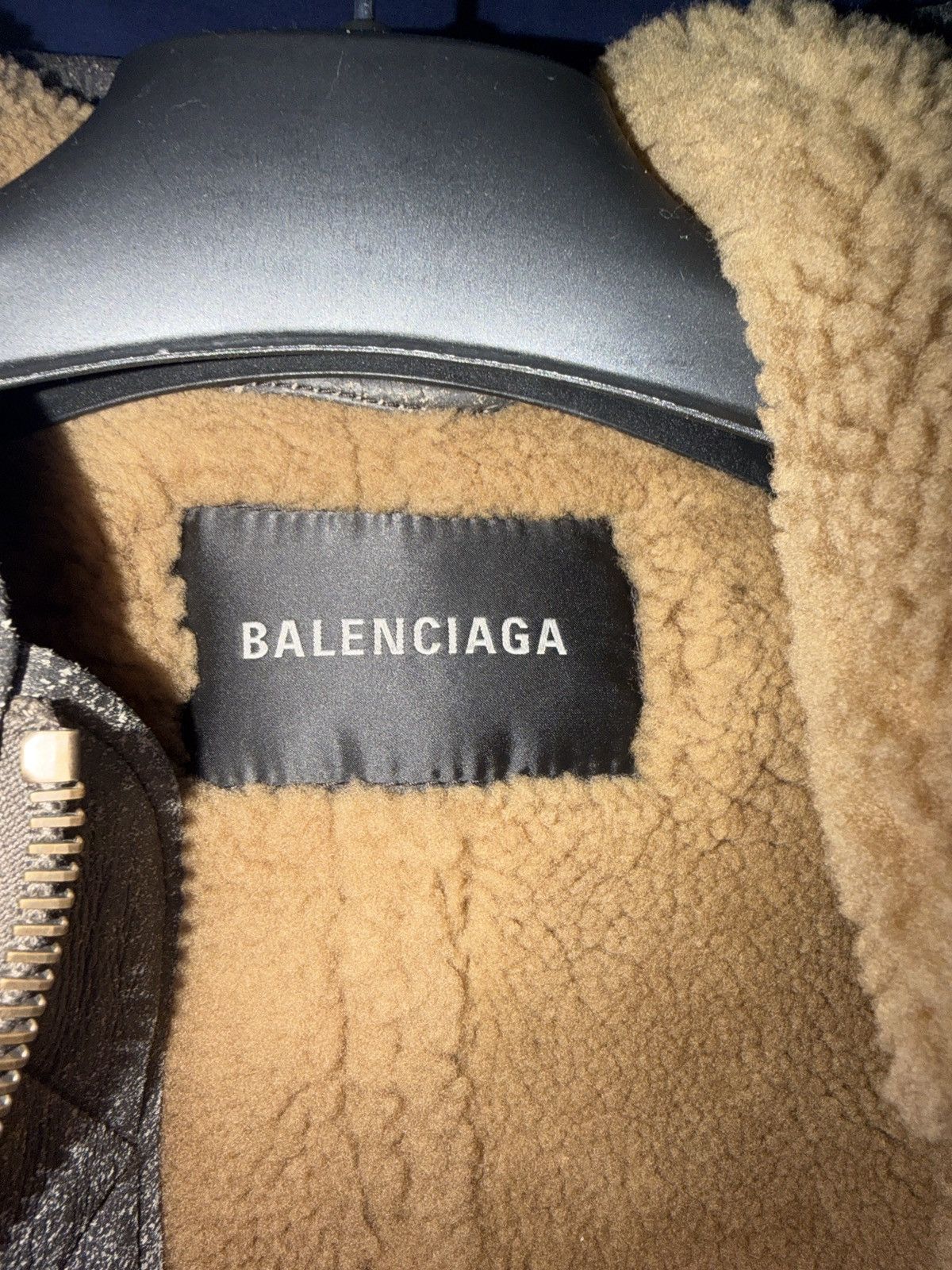 Balenciaga Balenciaga Shearling Leather Hooded Jacket Size US M / EU 48-50 / 2 - 7 Thumbnail