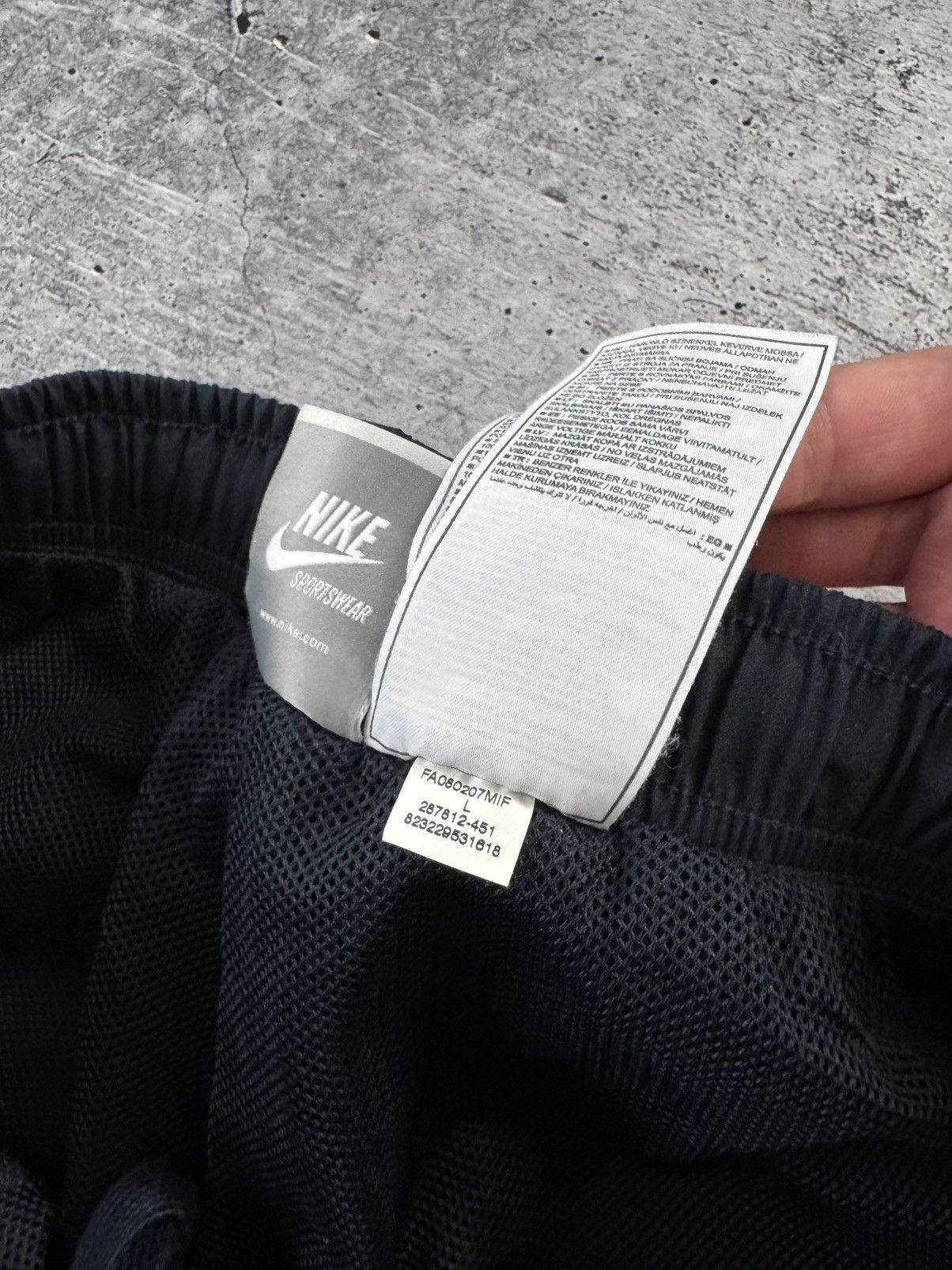 Nike Vintage Track Pants Y2K Joggers 90s Sweatpants Size L