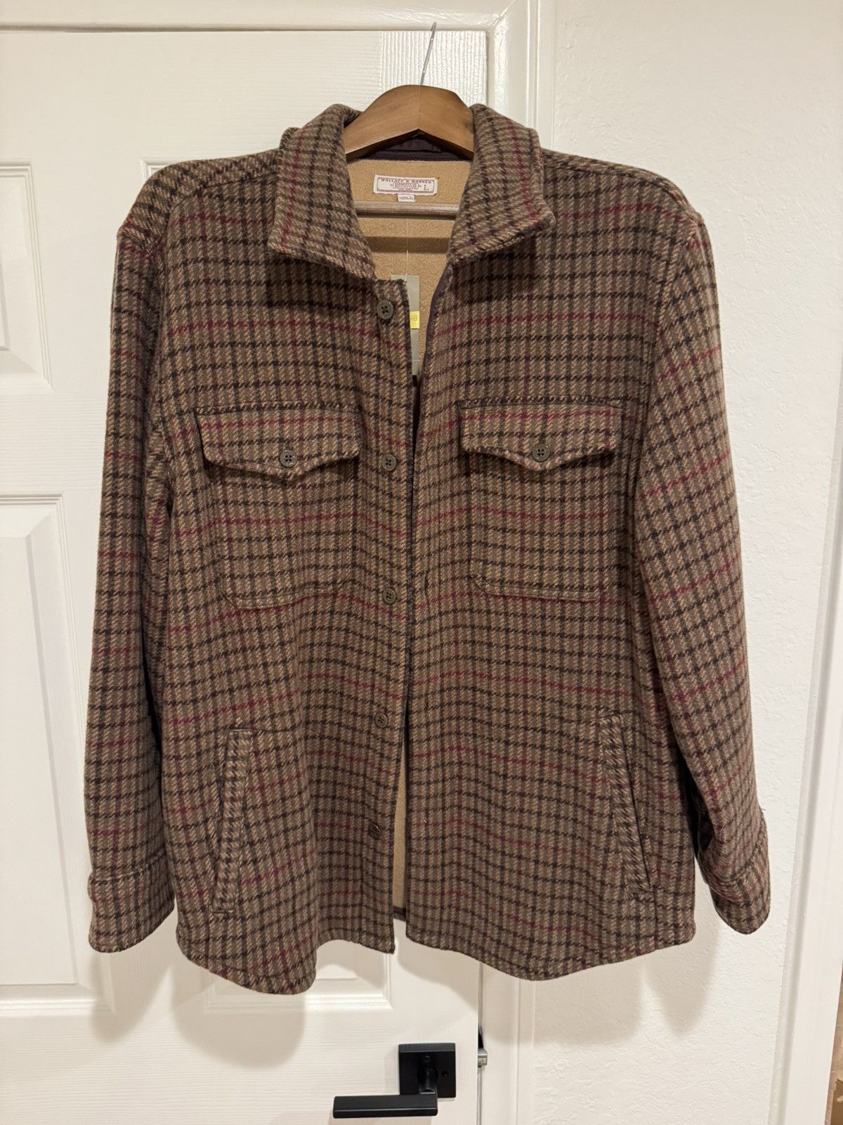 Wallace & Barnes Wallace & Barnes double cloth wool blend shirt jacket Size US L / EU 52-54 / 3 - 1 Thumbnail