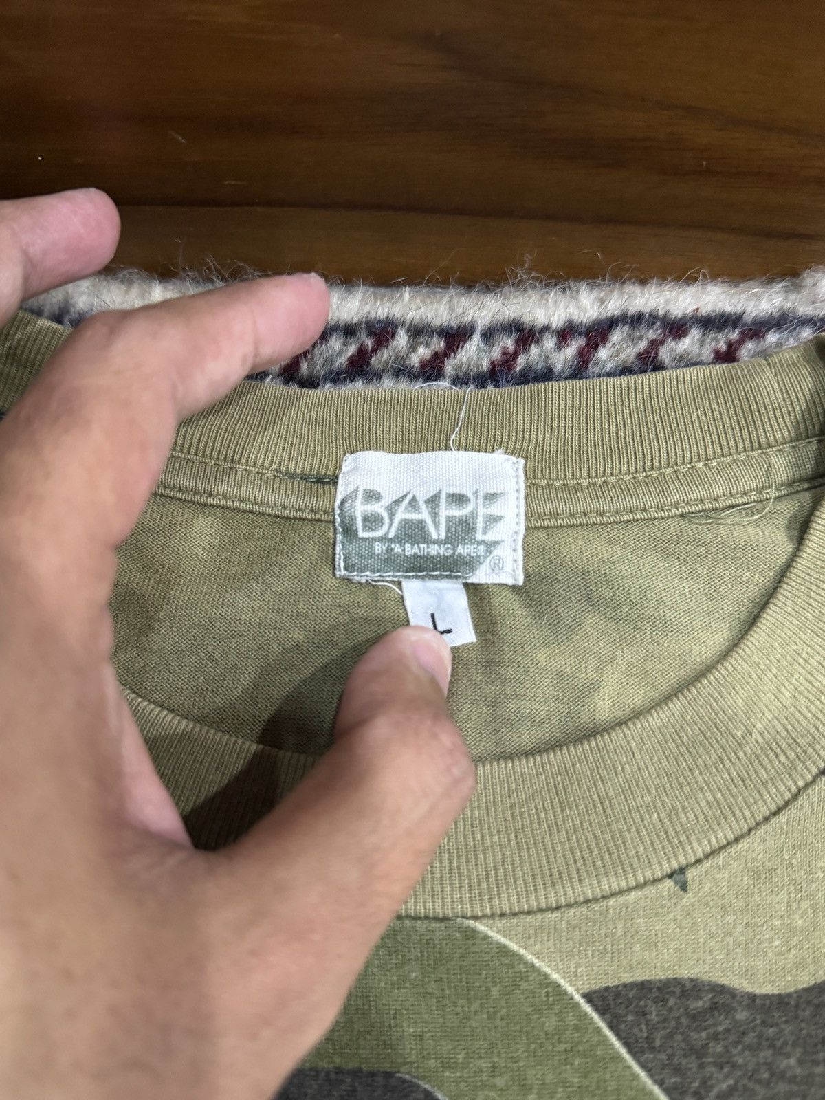 Bape Bathing Ape T Shirt Size US L / EU 52-54 / 3 - 4 Thumbnail