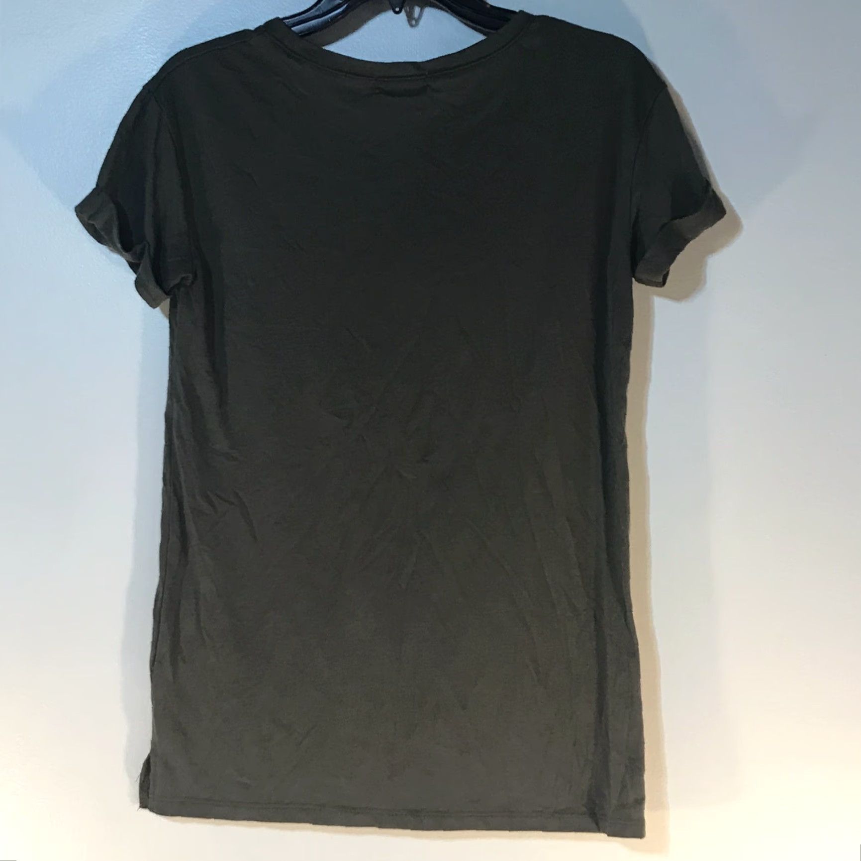 Awake NY VINTAGE Awake Green T-Shirt Womens Size S Casual Short Sleeve Crew Neck Knit Logo Basic Spring Summer Size S / US 4 / IT 40 - 3 Thumbnail