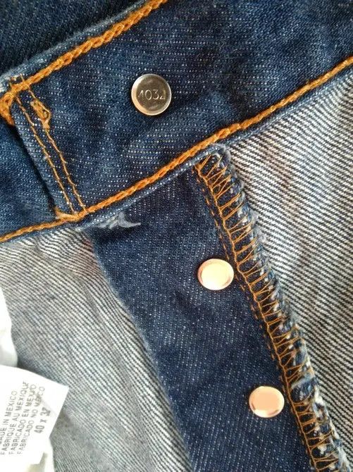 Levi's Vintage Levi's 501 Painter Distressed Straight Leg Jeans Size US 38 / EU 54 - 11 Thumbnail