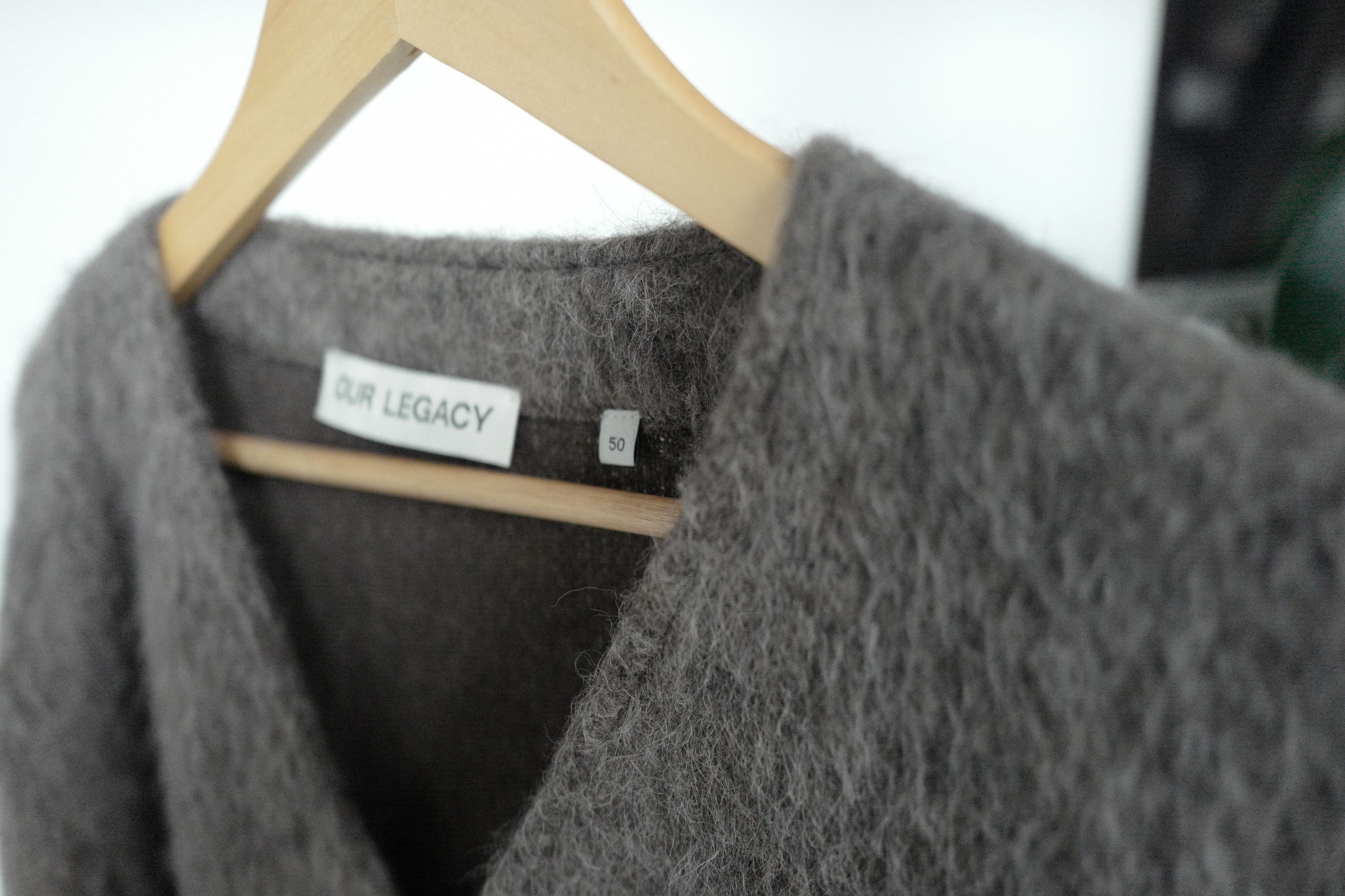 Our Legacy Brushed-Knit Cardigan Size US M / EU 48-50 / 2 - 2 Thumbnail