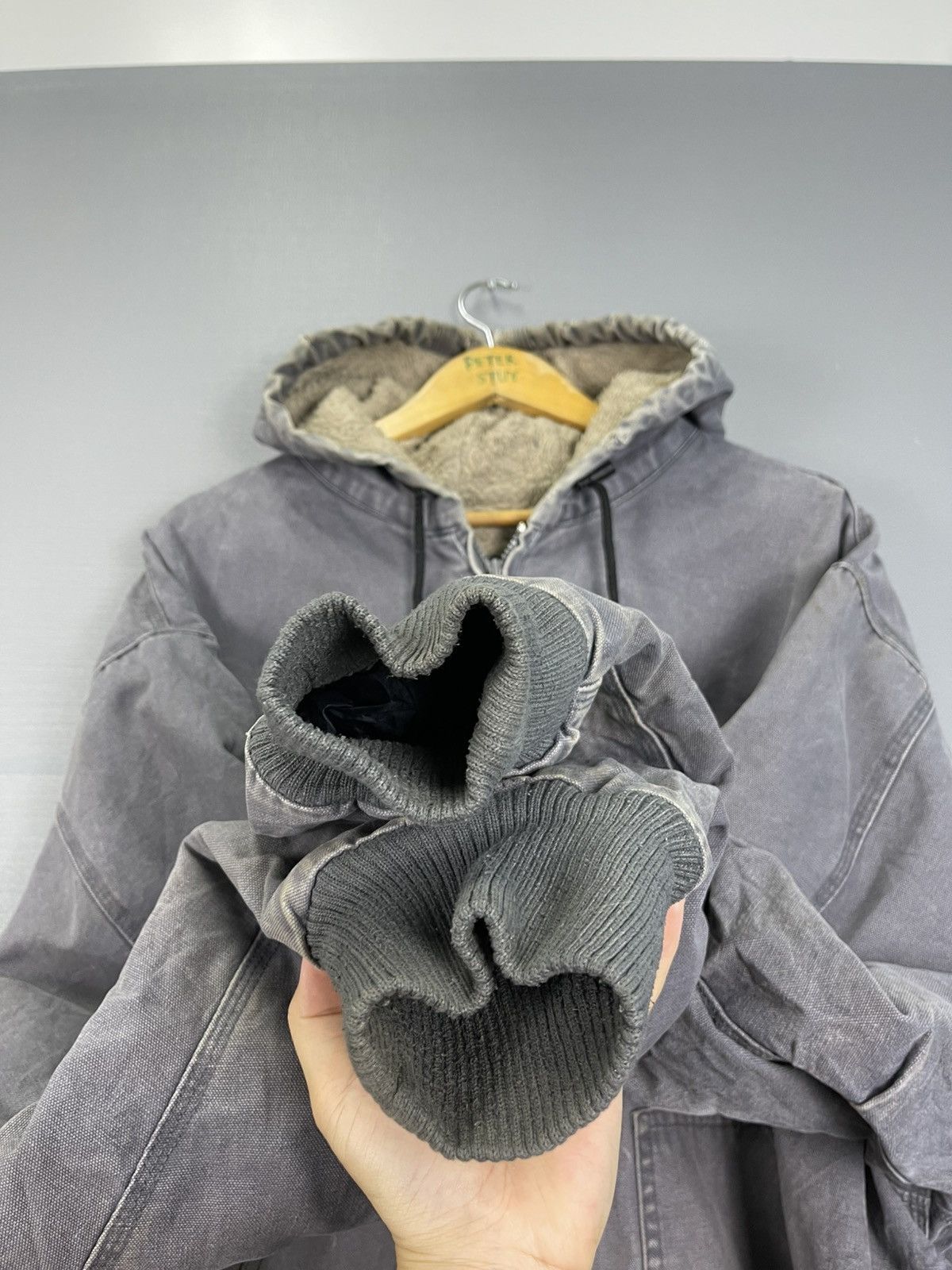 Vintage Vintage Walls Chore Fleece Jacket Size US XXL / EU 58 / 5 - 9 Thumbnail