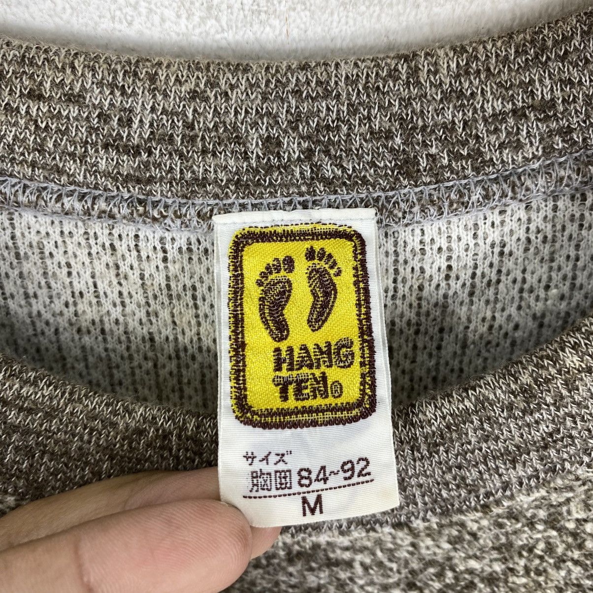 Hang Ten VTG 90s Hang Ten Salt & Pepper Raglan Sweatshirt M Heather Size US M / EU 48-50 / 2 - 6 Thumbnail