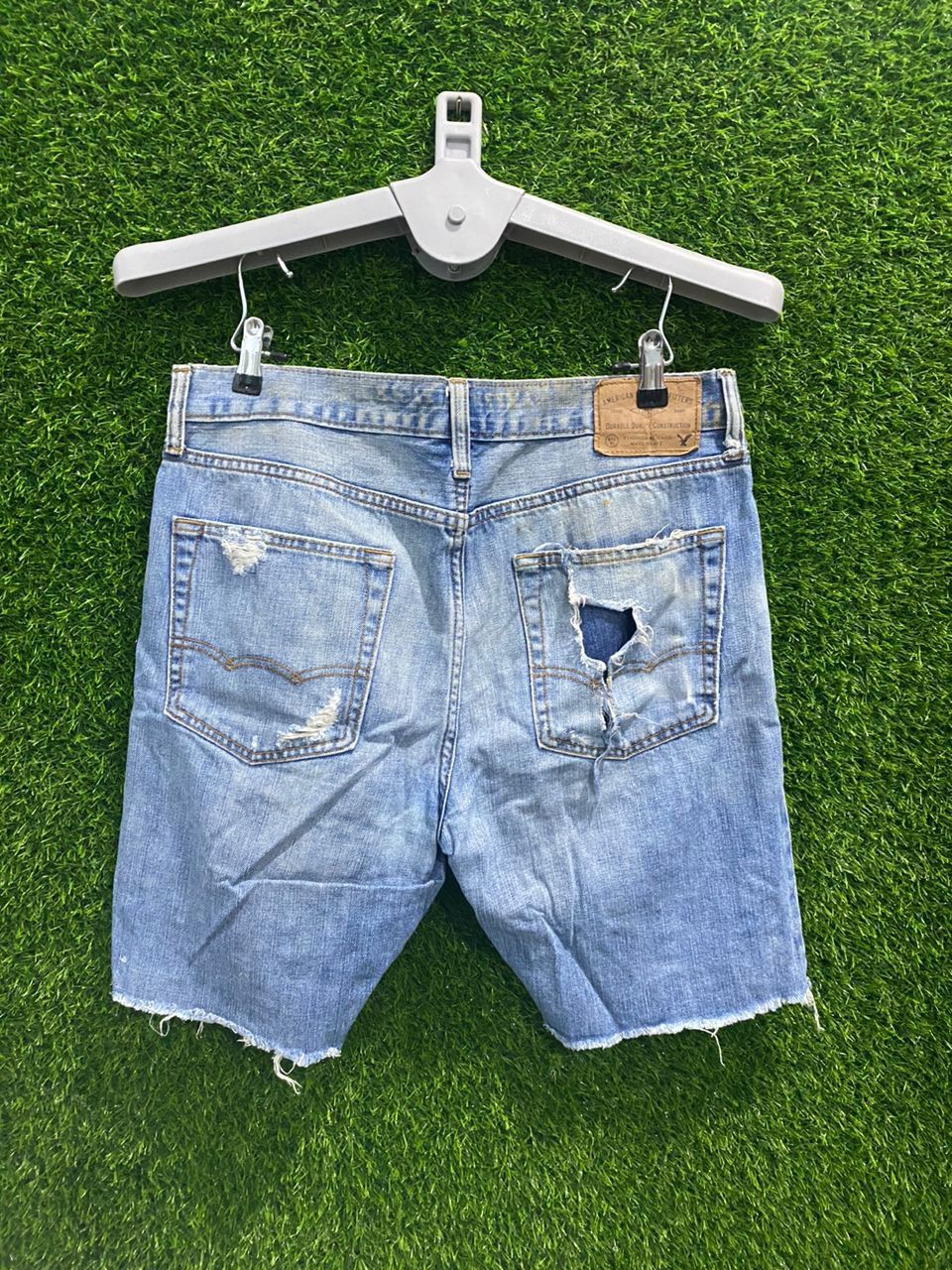 American Eagle Outfitters × Vintage Vintage American Eagle Denim Cropp Pants Size US 33 - 2 Thumbnail