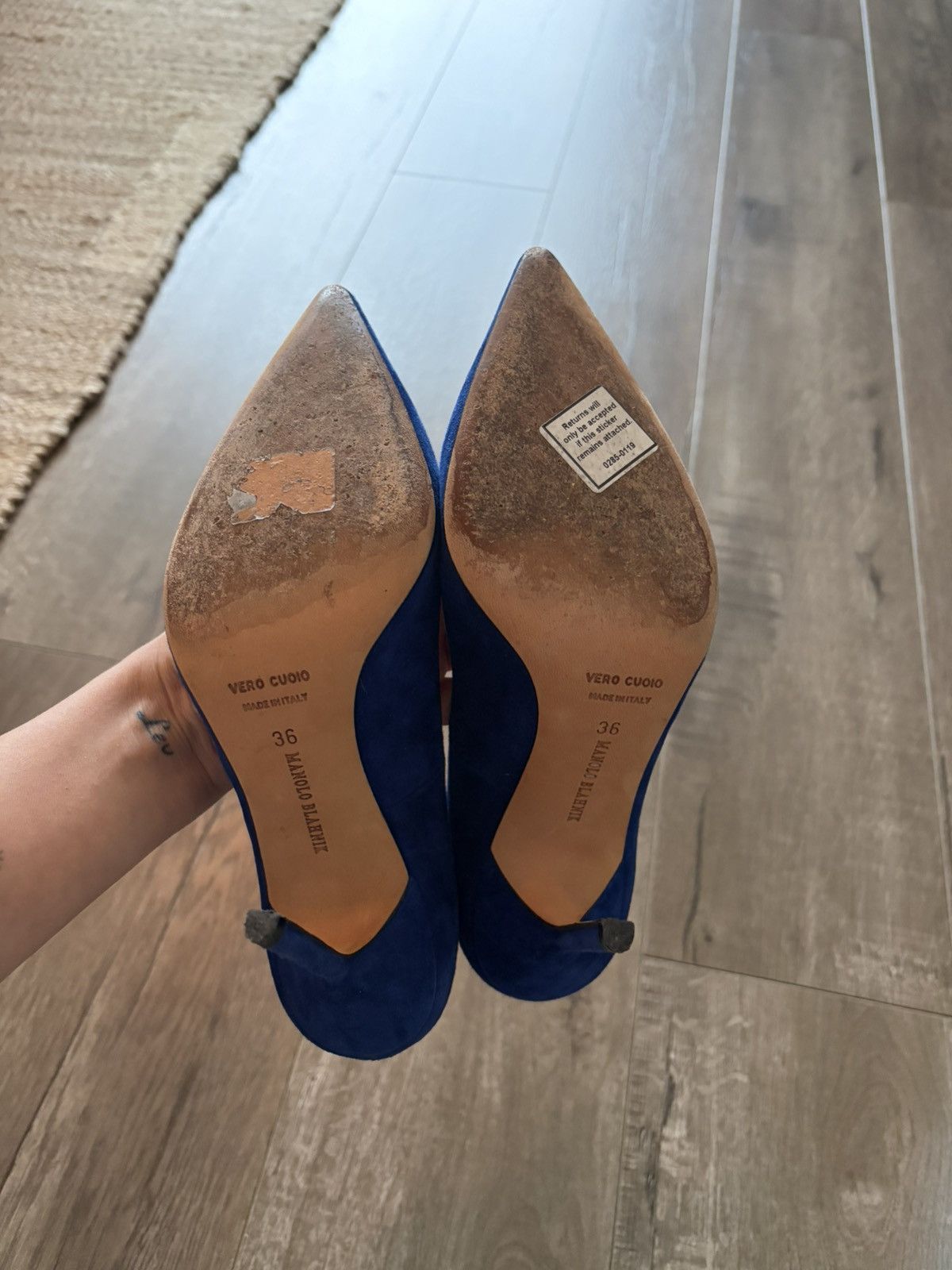 Manolo Blahnik Manolo Blahnik Heels Size US 6 / IT 36 - 9 Thumbnail