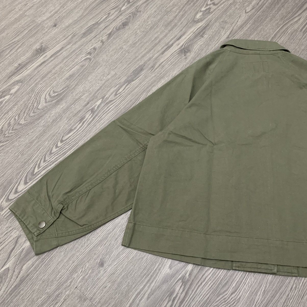 Margaret Howell MHL Big Pocket Jacket Kanvas Olive Green Size US M / EU 48-50 / 2 - 8 Thumbnail
