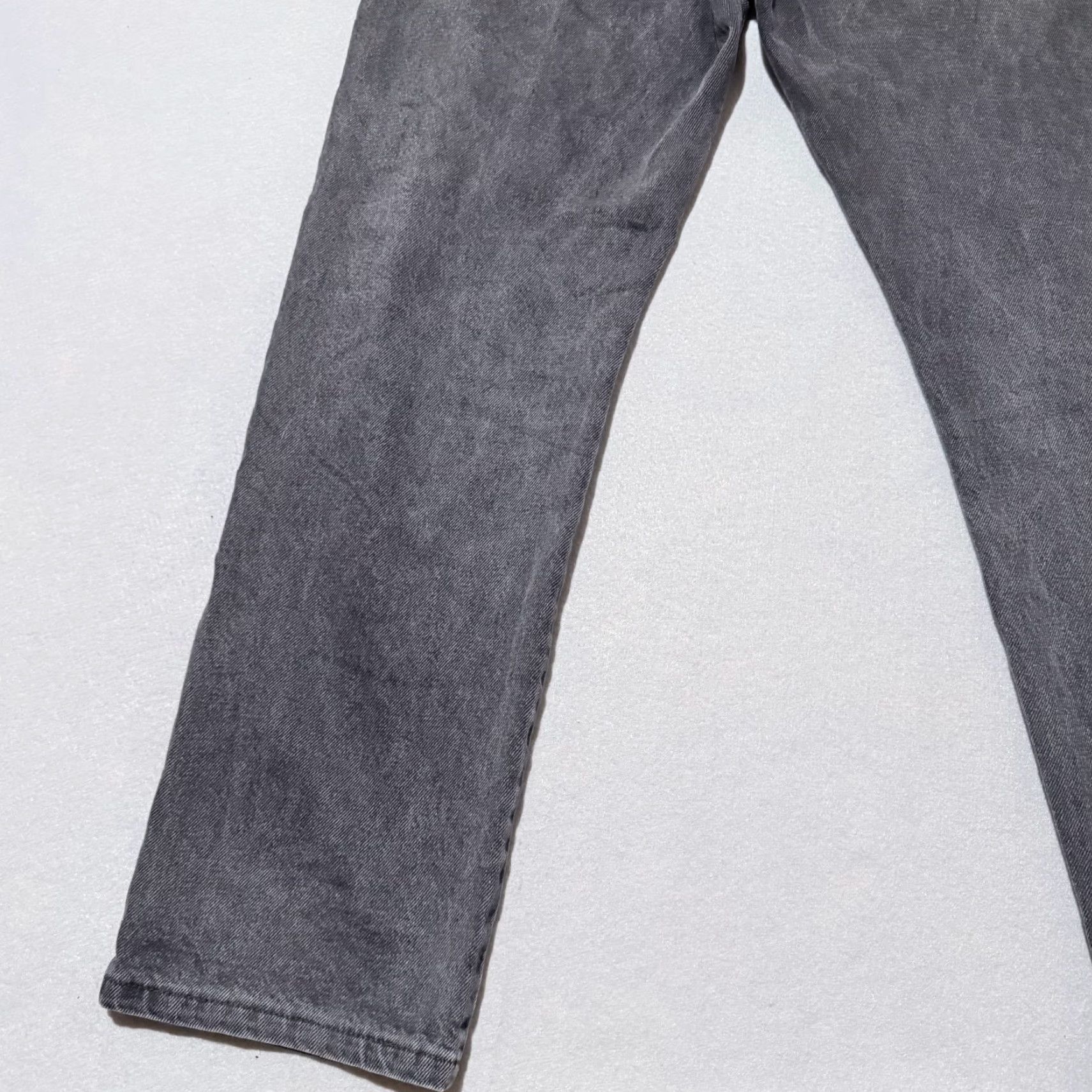 Wrangler Wrangler Rustler Jeans Men Gray Denim Mid-Rise Straight Type: Jeans 36x30 Classic Size US 36 / EU 52 - 7 Thumbnail
