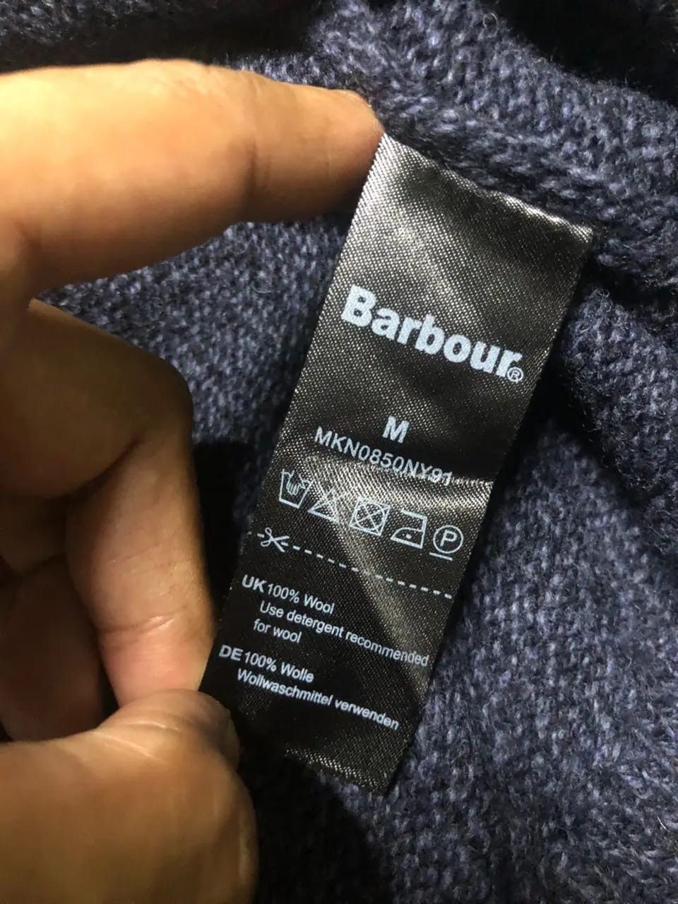 Barbour Archive🔥Barbour International Motorcycle Knit Wool Jacket Size US M / EU 48-50 / 2 - 17 Thumbnail