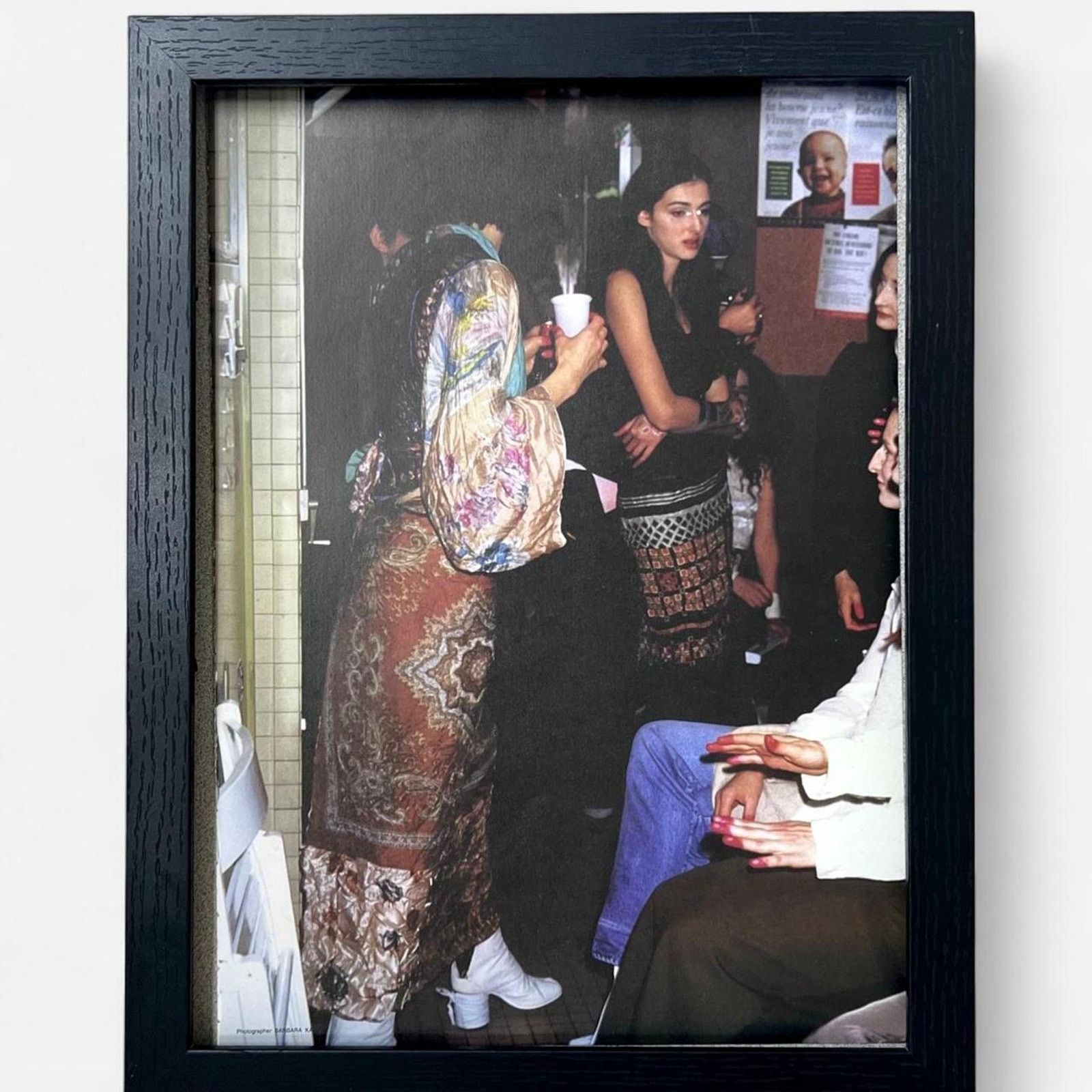Maison Margiela × Vintage Maison Margiela Archive Fashion runway photo framed 9x12 Size ONE SIZE - 1 Thumbnail